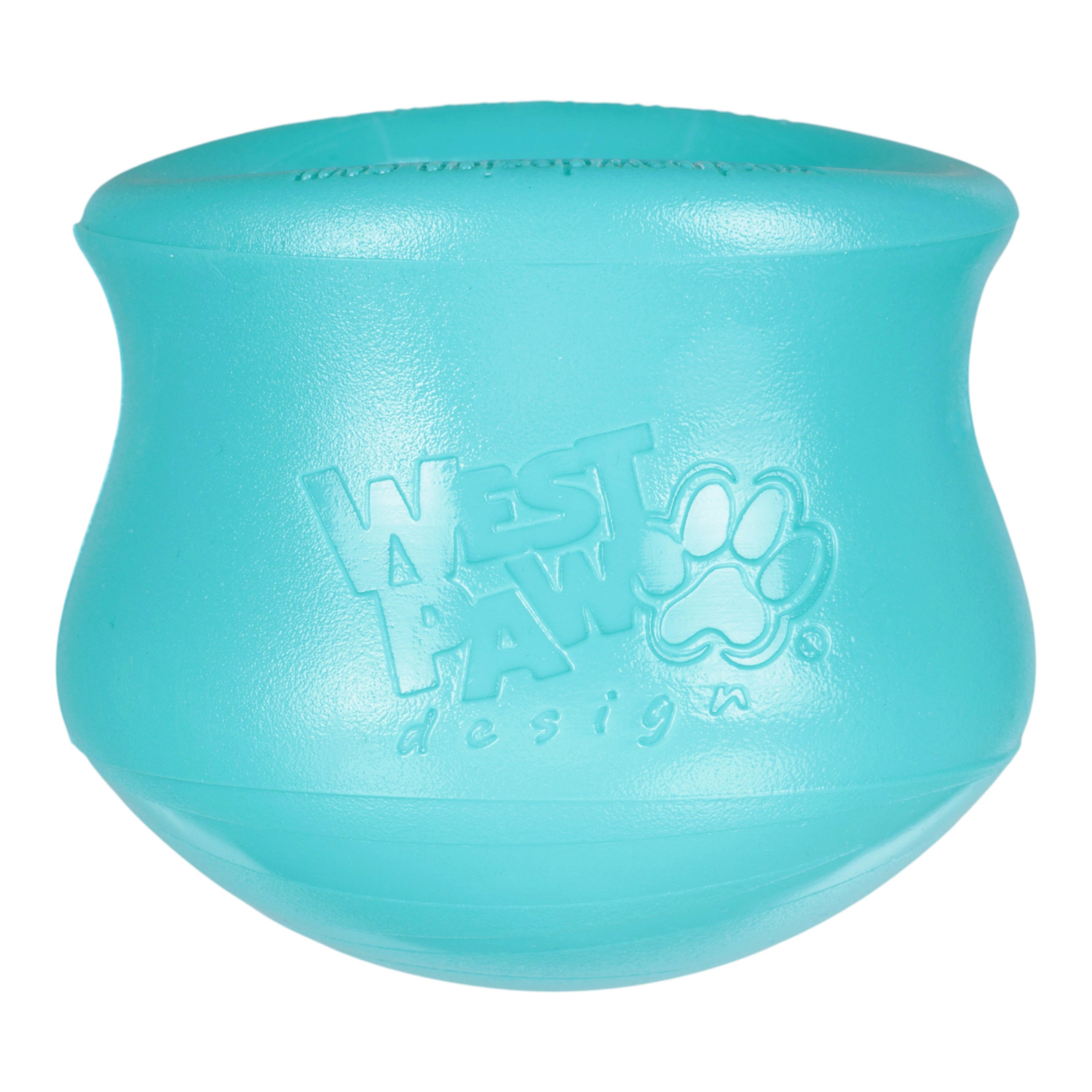 TOPPL de West Paw® color Verde Azulado (Teal) Edición Limitada – Juguete Rompecabezas Dispensador de Premios para Perros