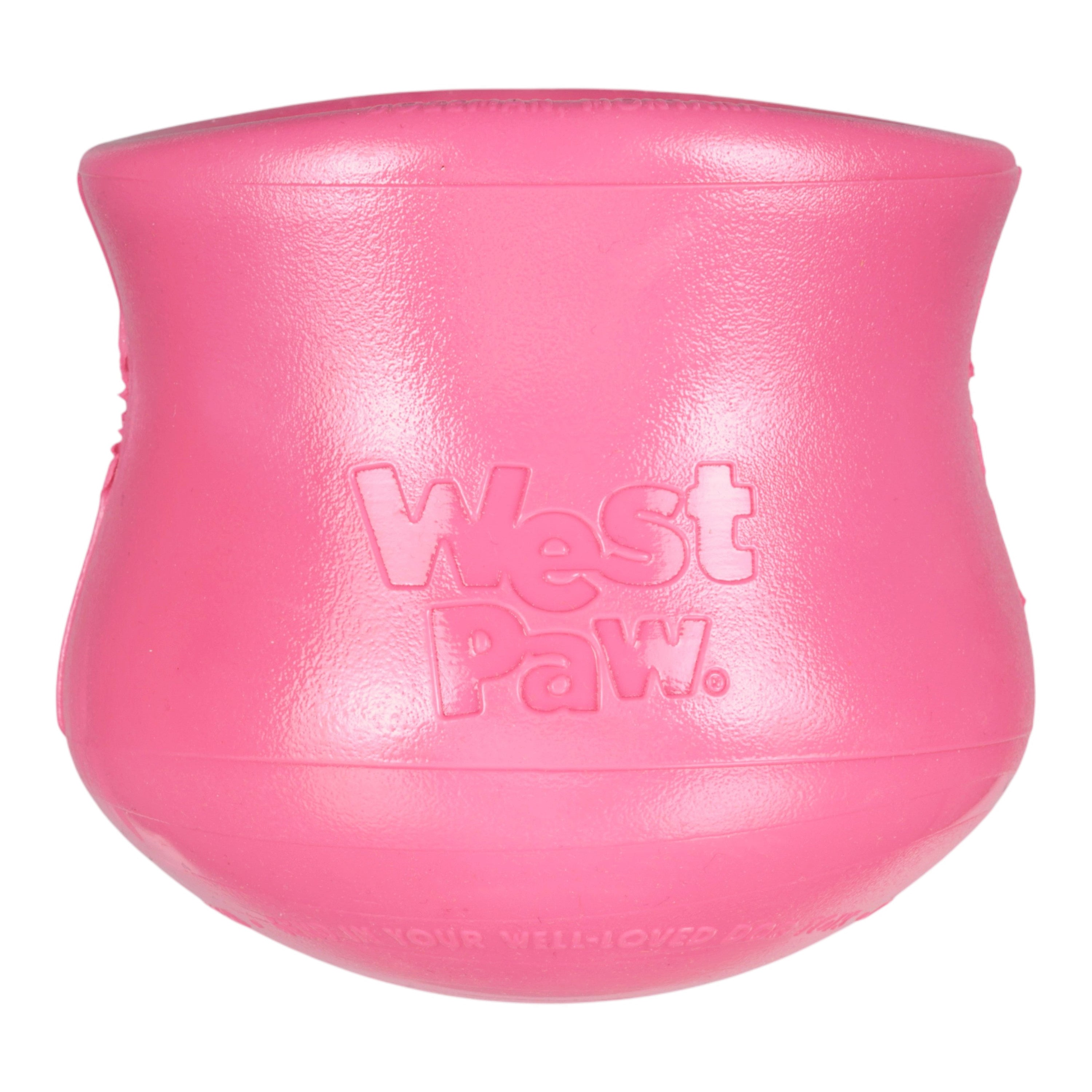 TOPPL de West Paw® color Rosa Geranio (Geranium) Edición Limitada – Juguete Rompecabezas Dispensador de Premios para Perros