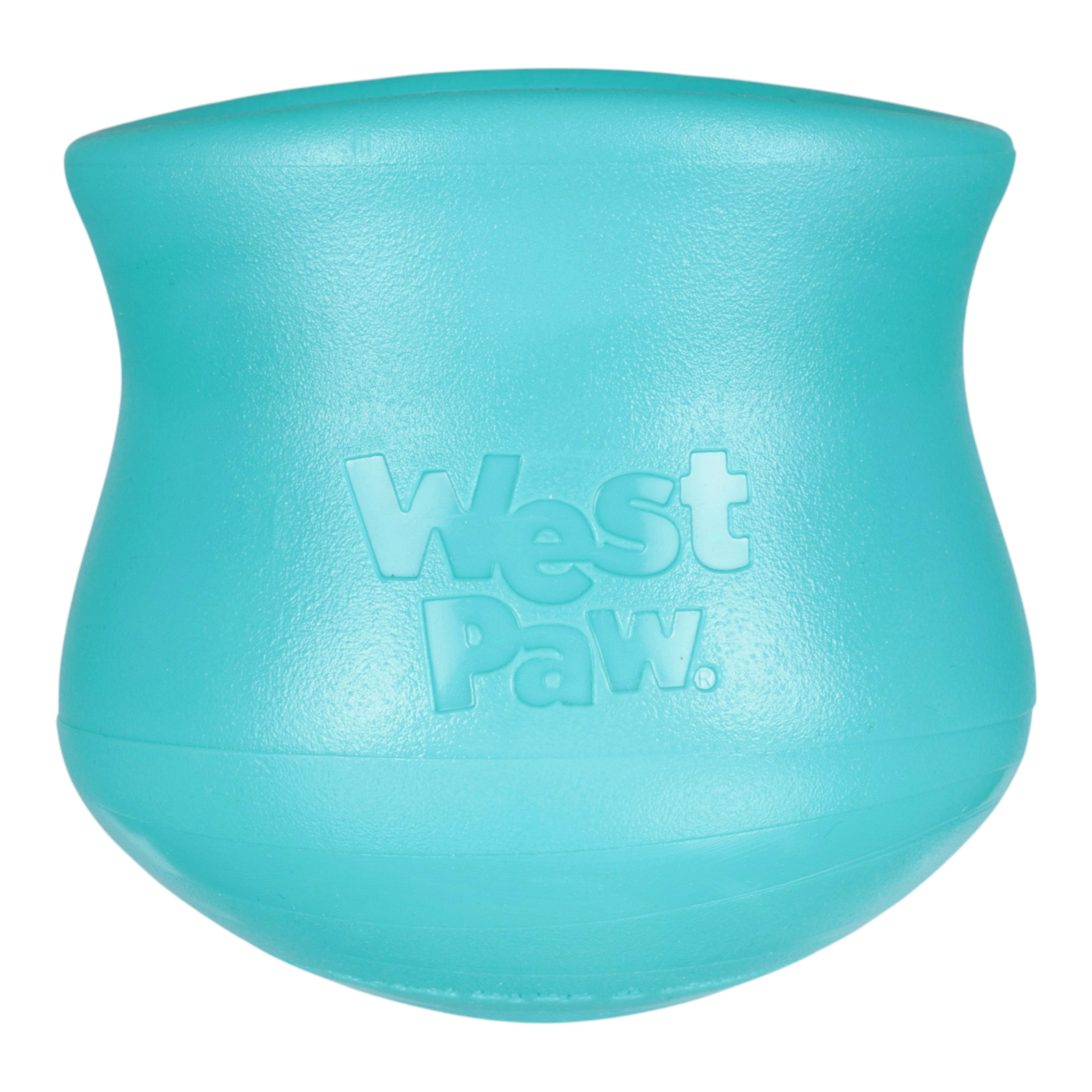 TOPPL de West Paw® color Verde Azulado (Teal) Edición Limitada – Juguete Rompecabezas Dispensador de Premios para Perros