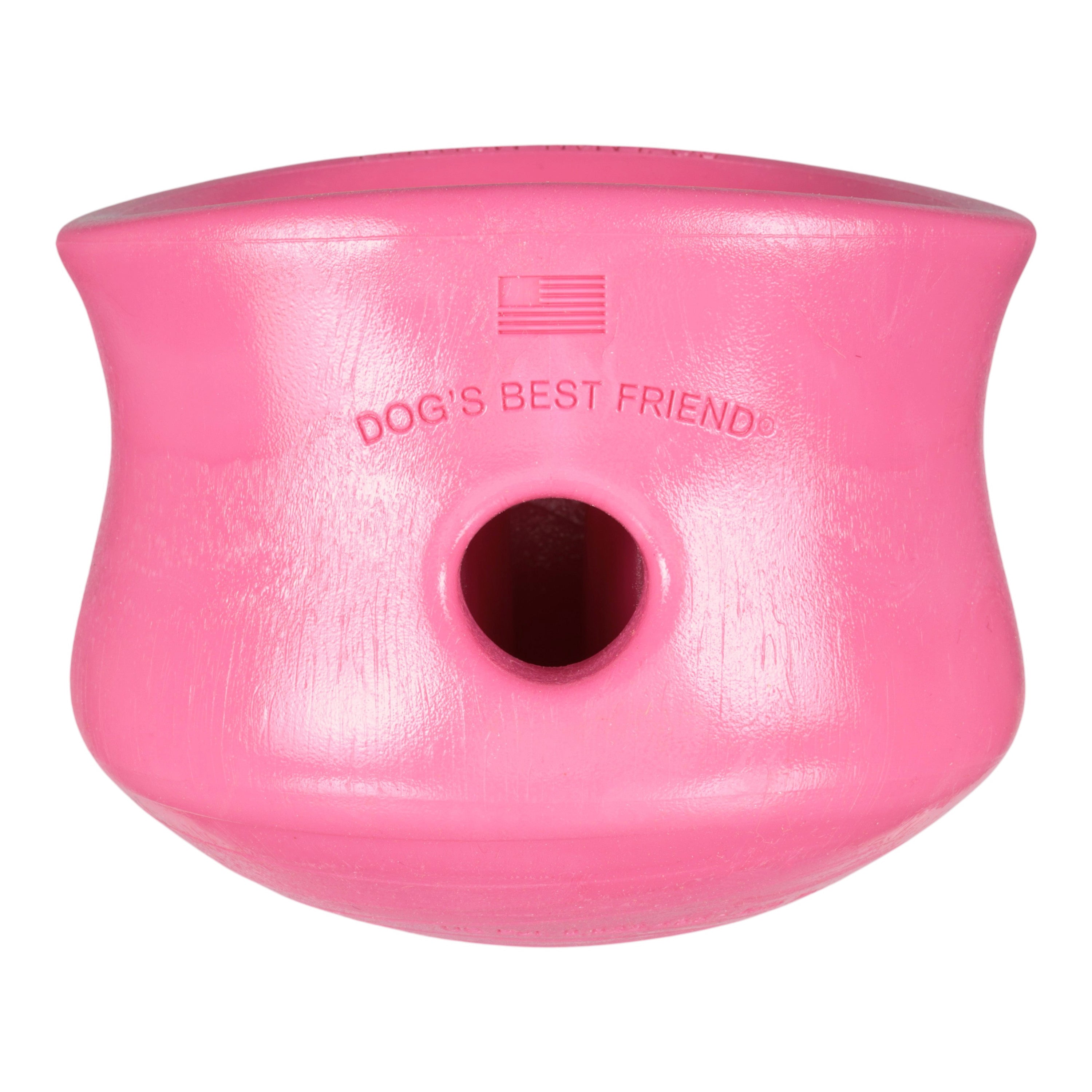 TOPPL de West Paw® color Rosa Geranio (Geranium) Edición Limitada – Juguete Rompecabezas Dispensador de Premios para Perros