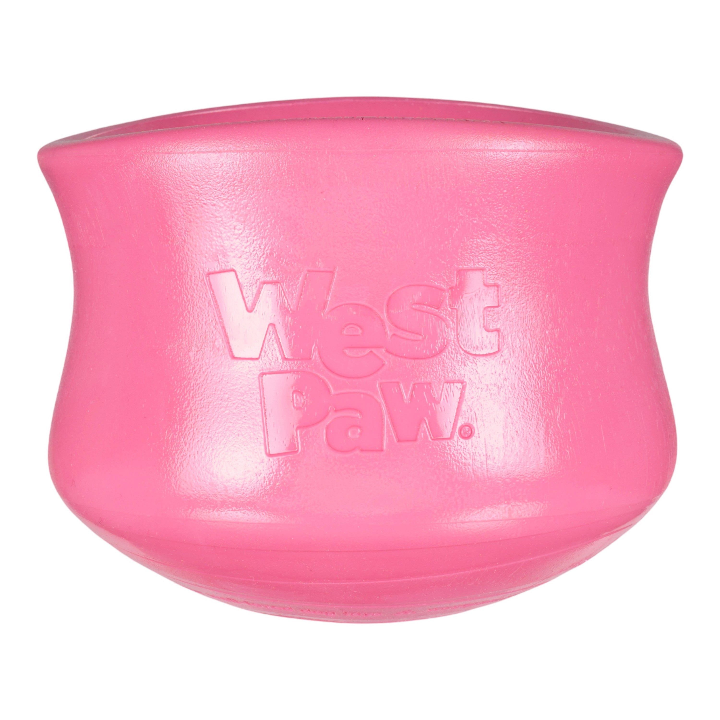 TOPPL de West Paw® color Rosa Geranio (Geranium) Edición Limitada – Juguete Rompecabezas Dispensador de Premios para Perros