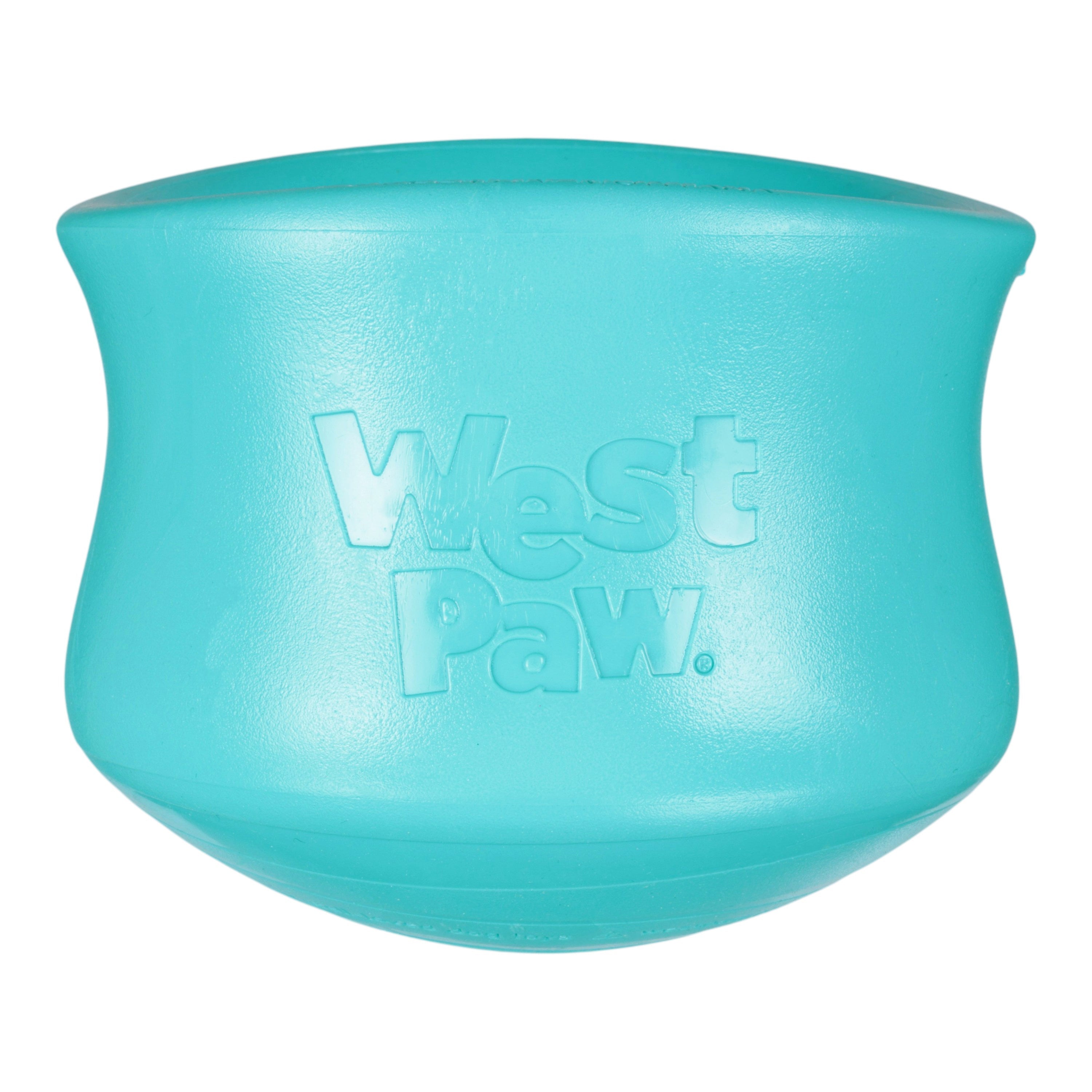 TOPPL de West Paw® color Verde Azulado (Teal) Edición Limitada – Juguete Rompecabezas Dispensador de Premios para Perros