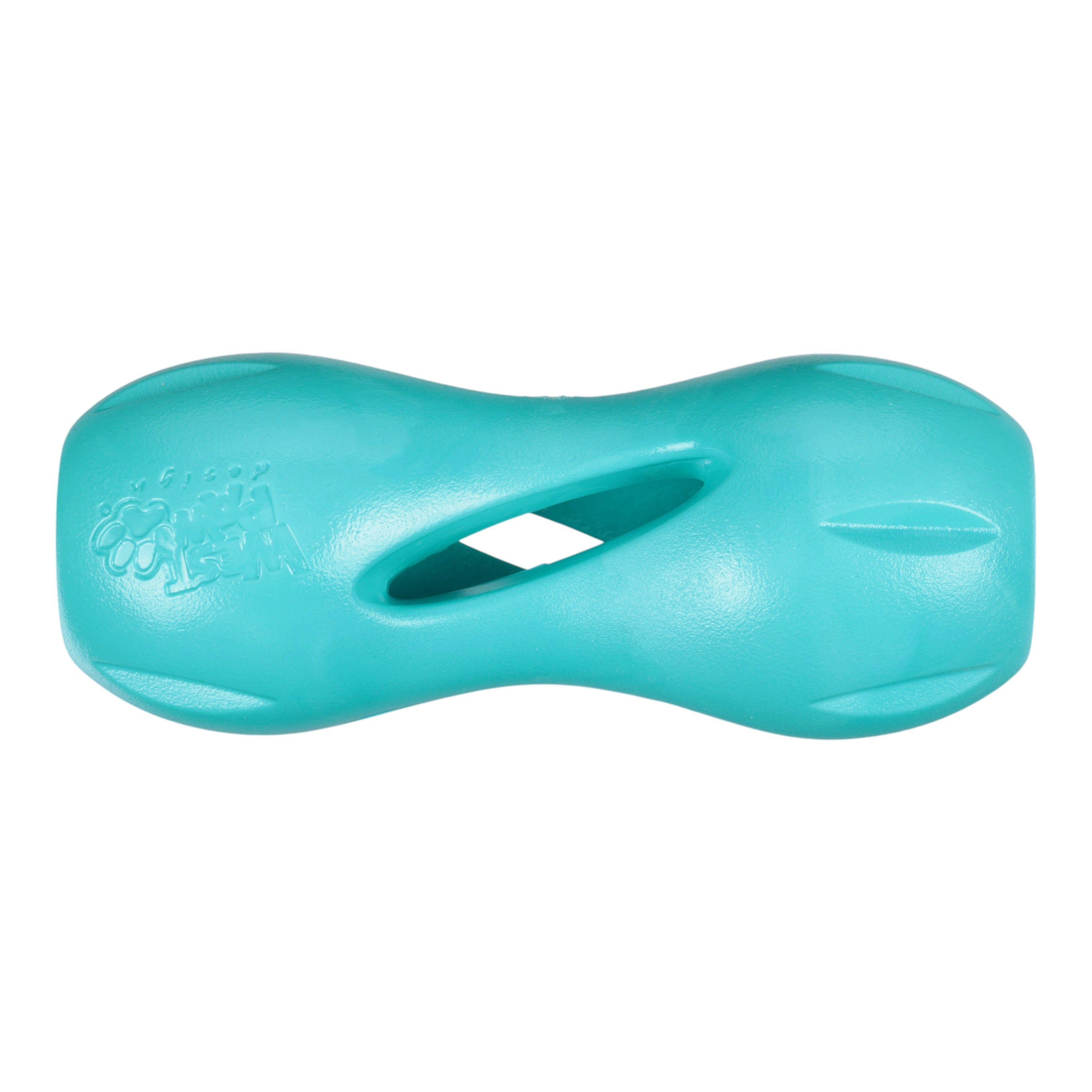QWIZL de West Paw® color Verde Azulado (Teal) Edición Limitada – Juguete Dispensador de Premios para Perros