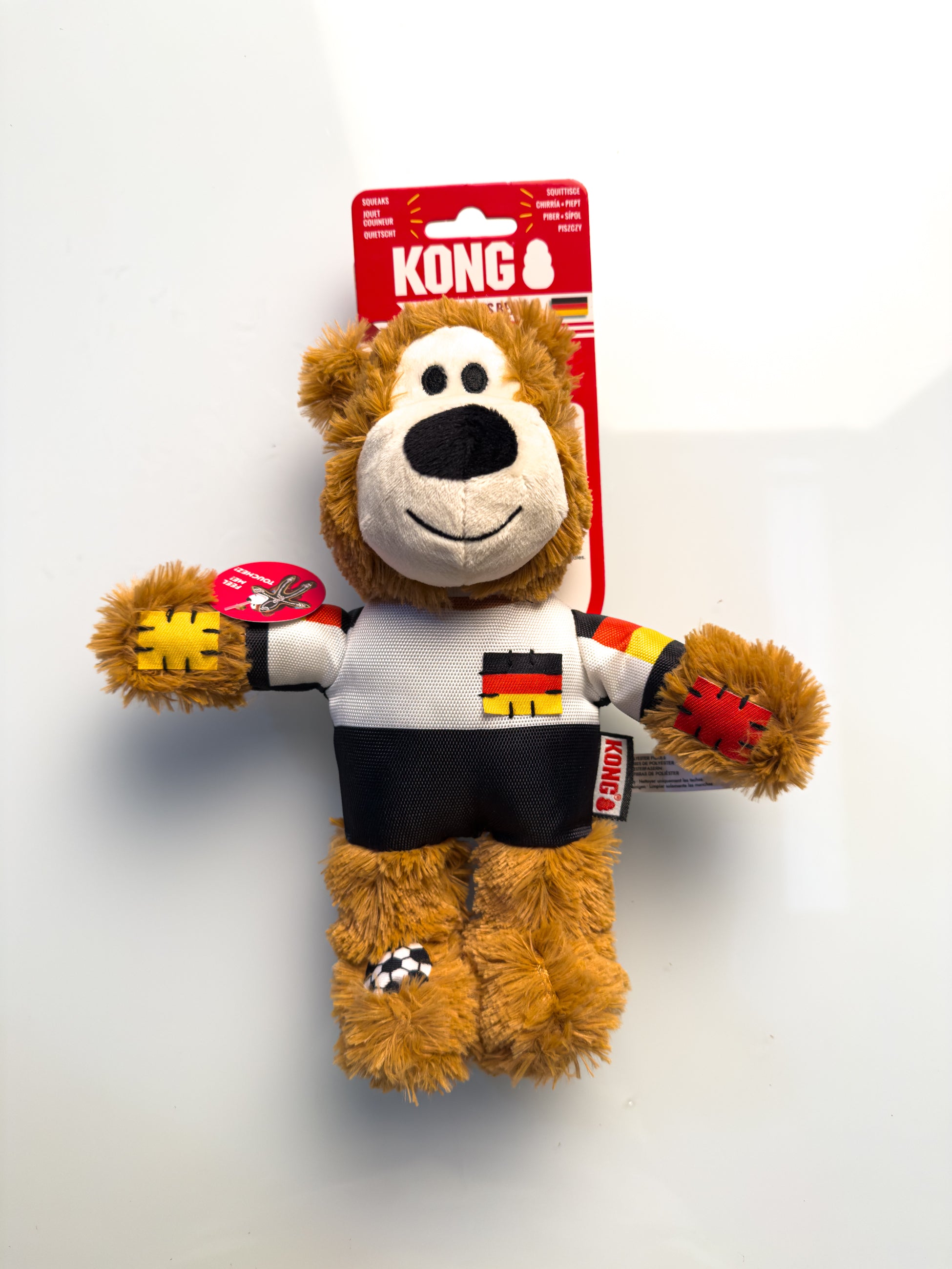 Peluche Kong Wild Knots Sport Alemania Bear - Edición Limitada Mundial 2026 | Kong®