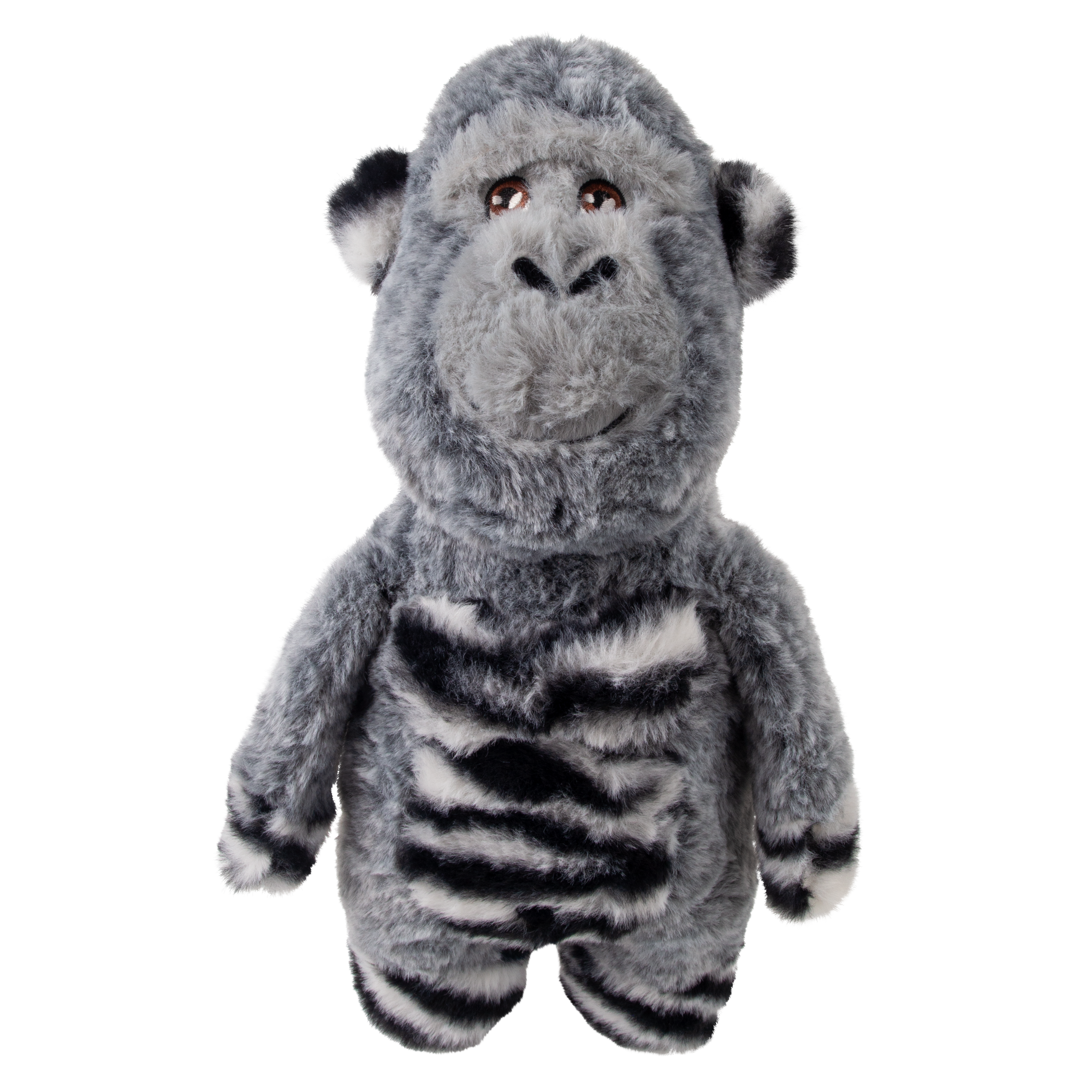 Jungle Jamz Gorilla - Juguete de Peluche con Sonido para Perros | KONG