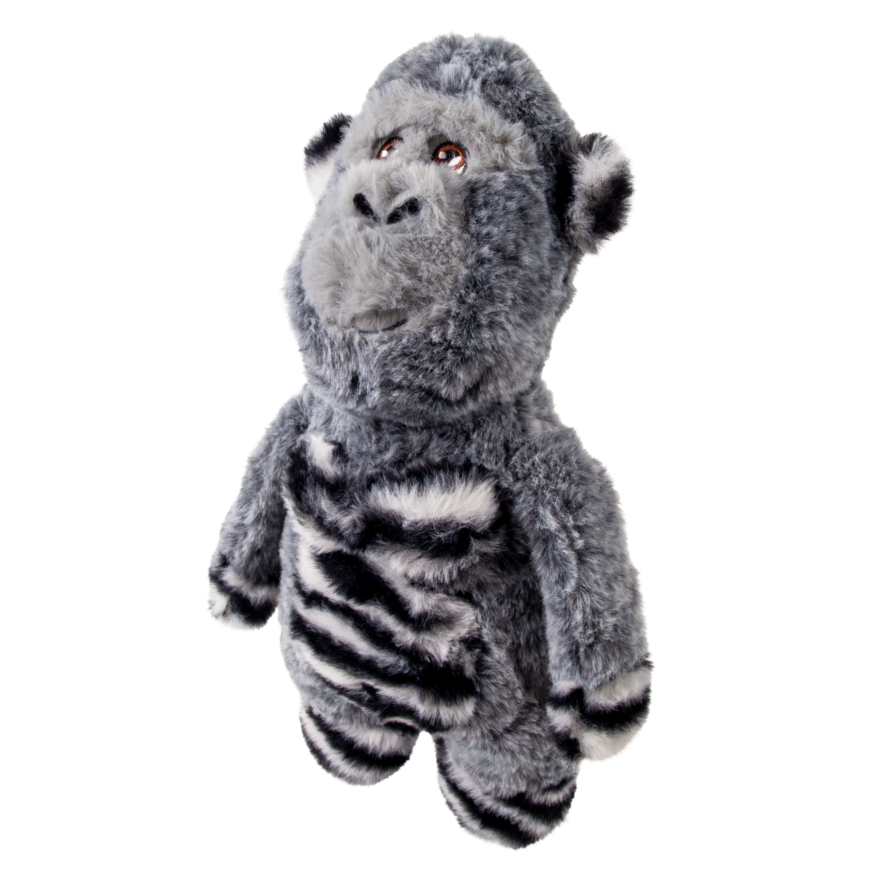 Jungle Jamz Gorilla - Juguete de Peluche con Sonido para Perros | KONG