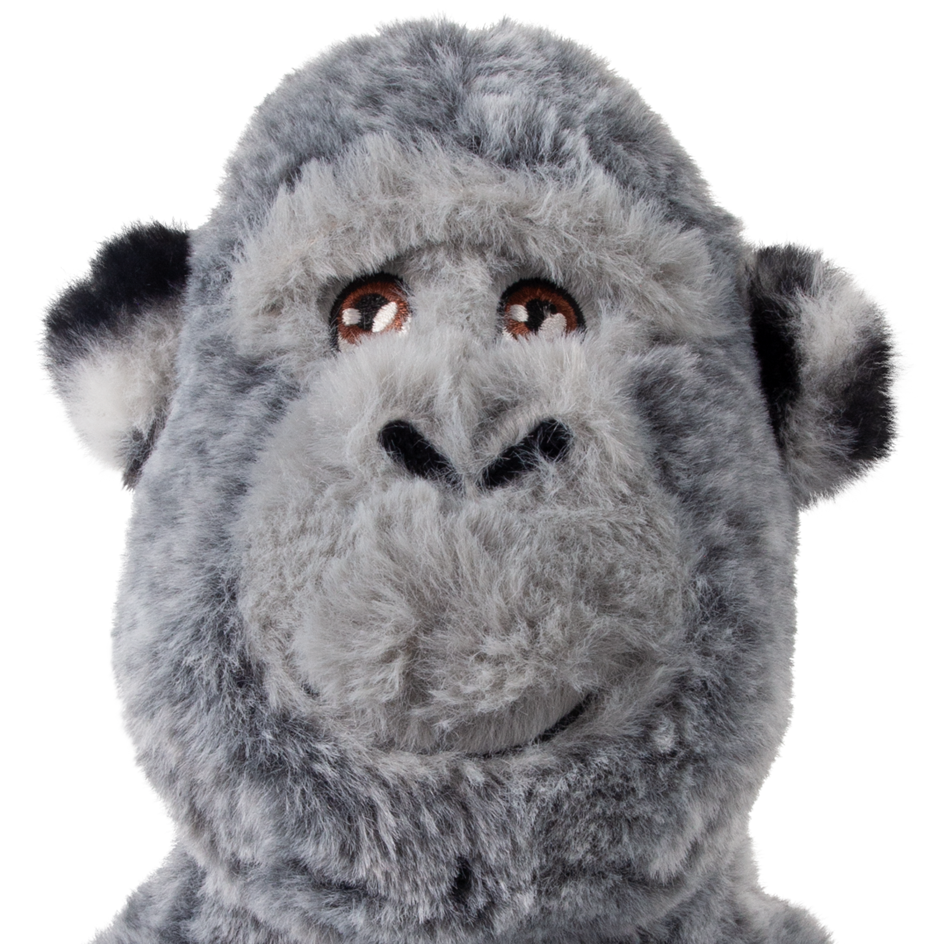 Jungle Jamz Gorilla - Juguete de Peluche con Sonido para Perros | KONG