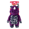 Jungle Jamz Rhino - Juguete de Peluche con Sonido para Perros | KONG