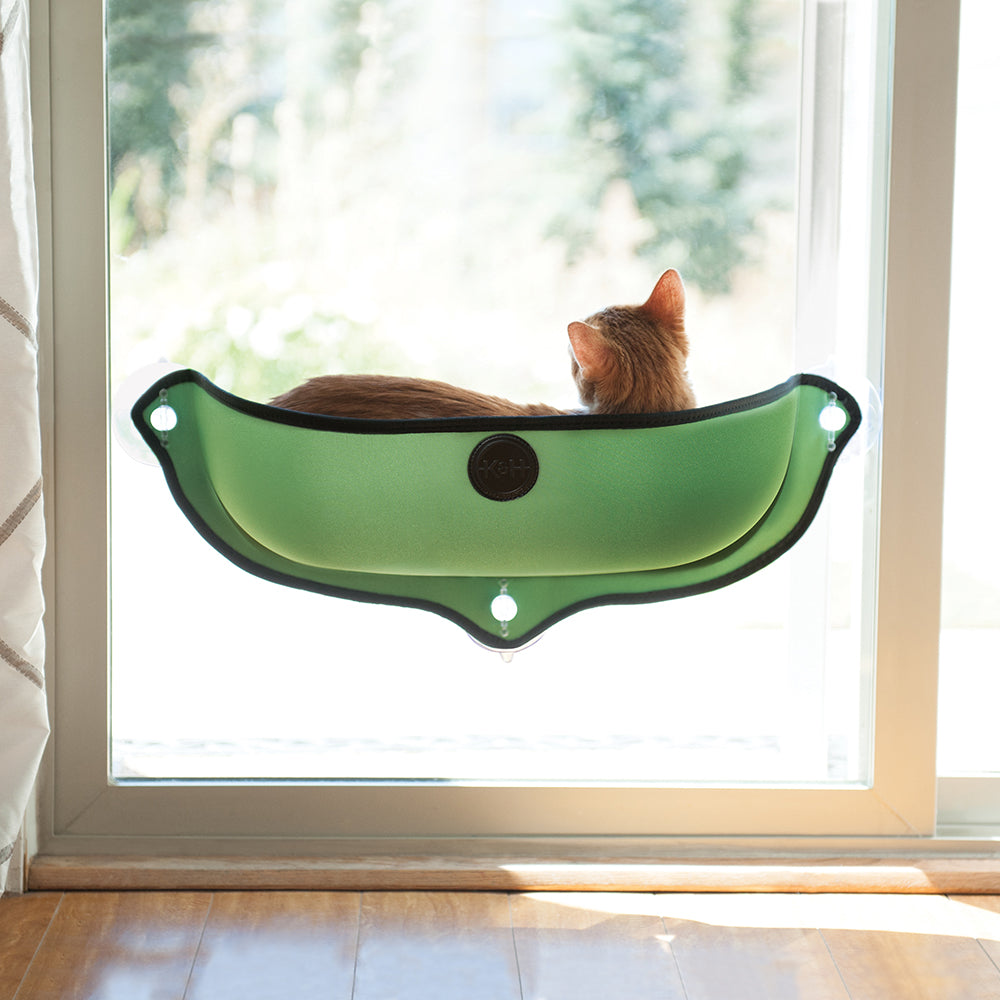 Cama Ventana para Gato EZ Mount Window Bed - Verde (Green) | K&H