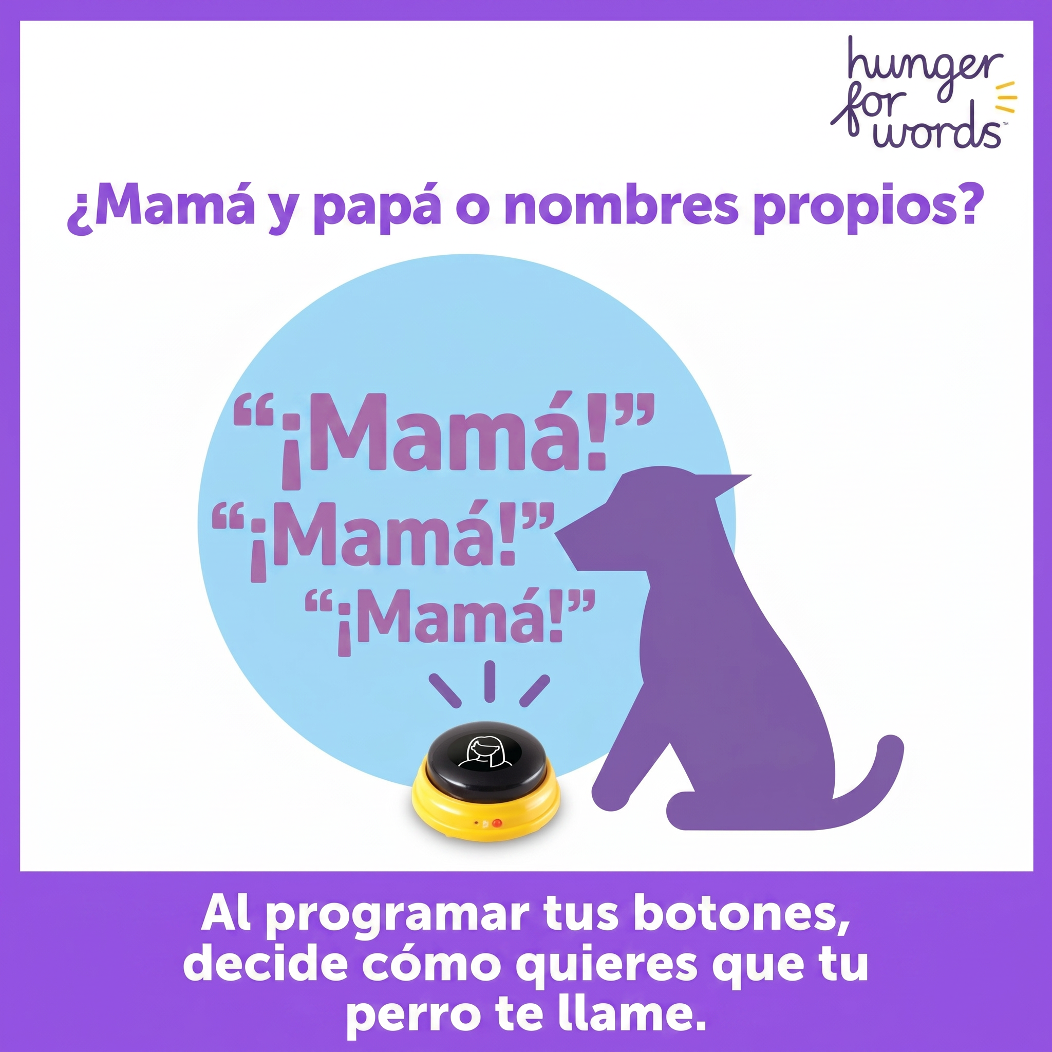 Botones Parlantes Next Words: Nombres | Hunger for Words
