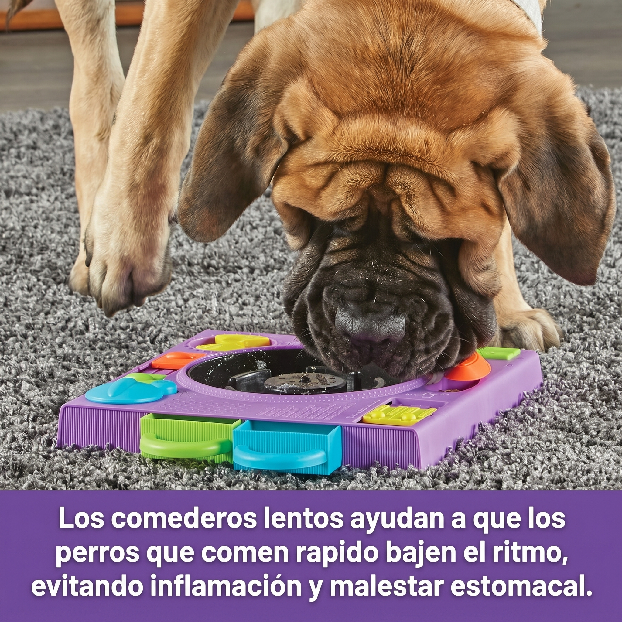 Comedero Rompecabezas DJ Doggo para Perros | Brightkins