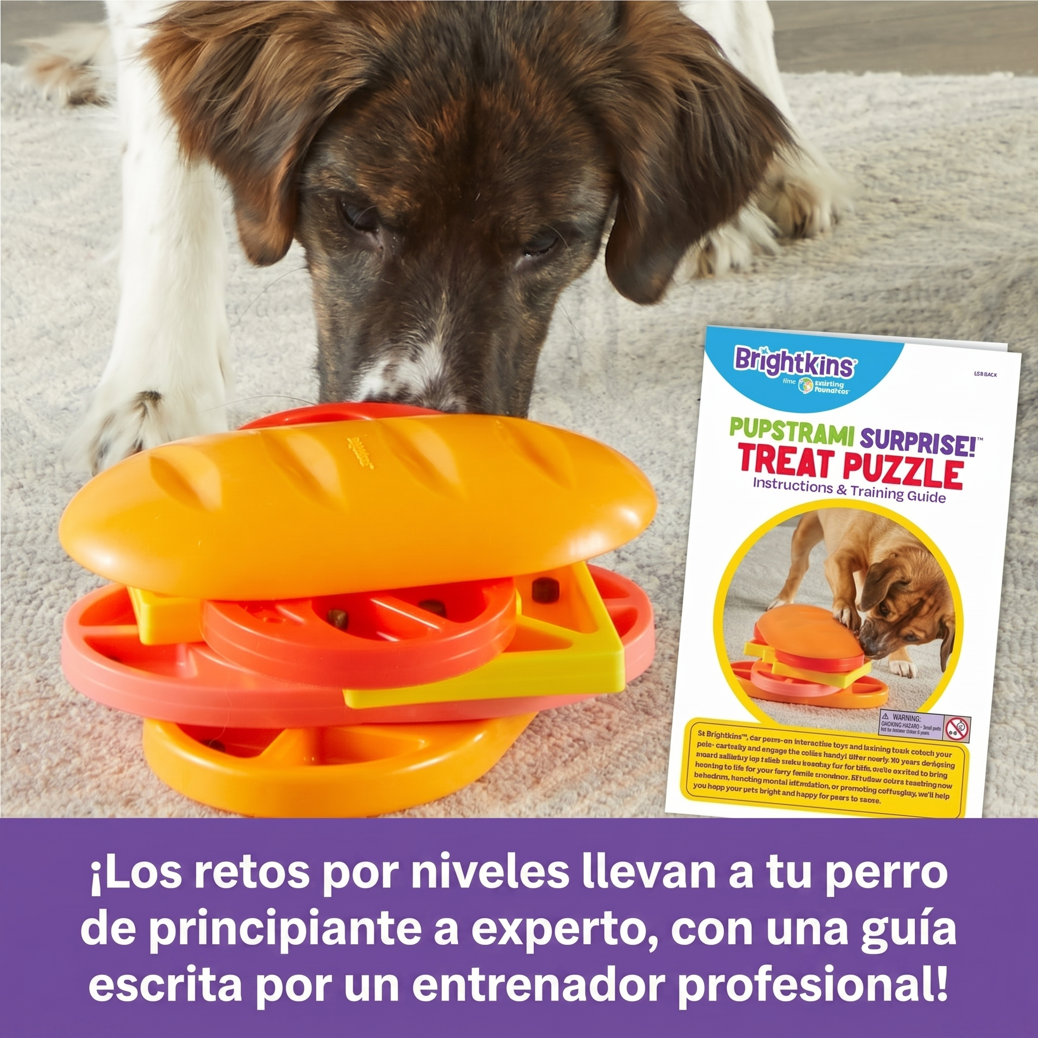 Juguete Rompecabezas para Perros Pupstrami Surprise | Brightkins