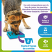 Comedero Lento 2 en 1 + Tapete Lamedor Cuadrado para Perros | Brightkins