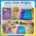 Comedero Lento 2 en 1 + Tapete Lamedor Cuadrado para Perros | Brightkins