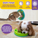 Comedero Lento 2 en 1 + Tapete Lamedor Circular para Perros | Brightkins