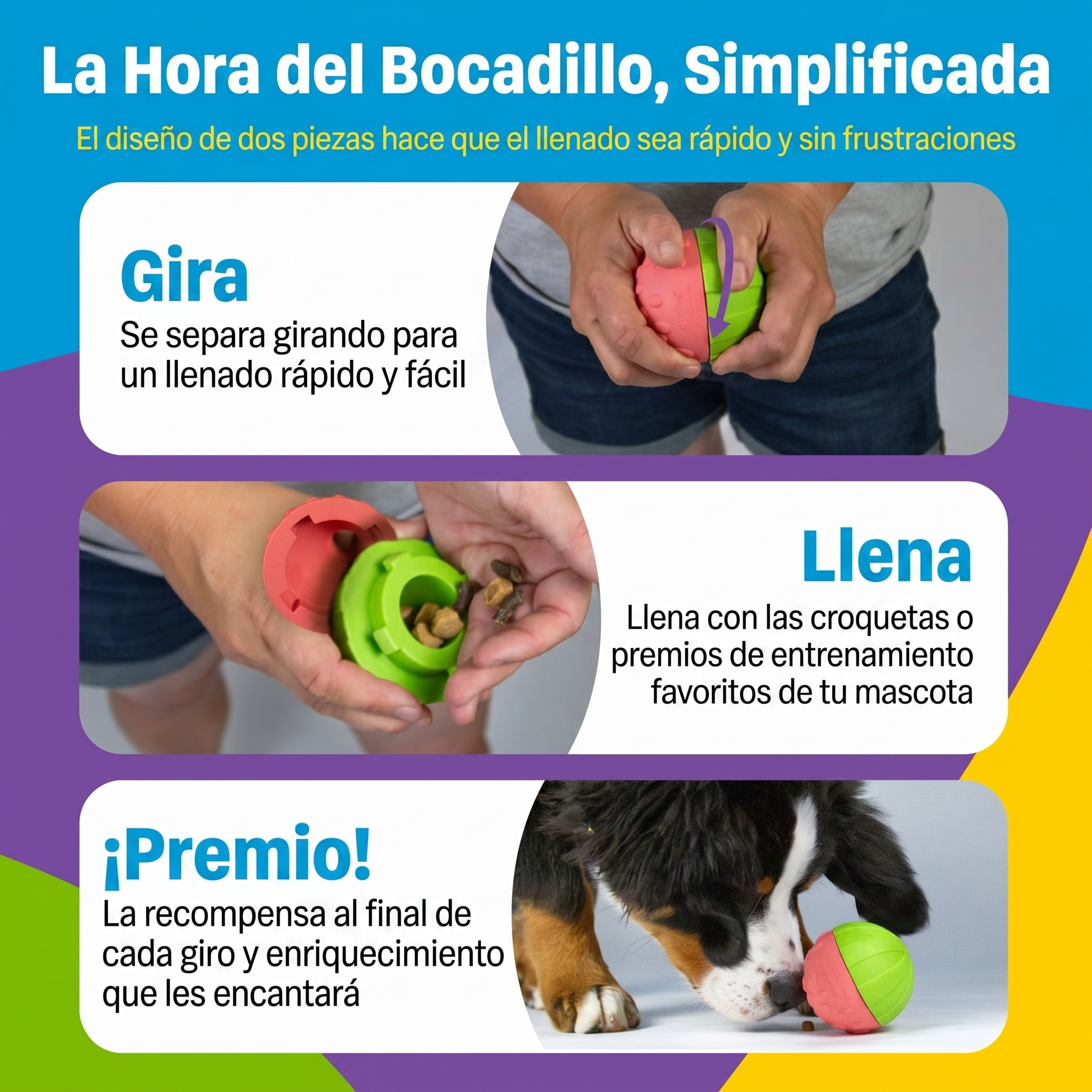 Dispensador de Premios para Perros Sandia Tough & Tumble | Brightkins