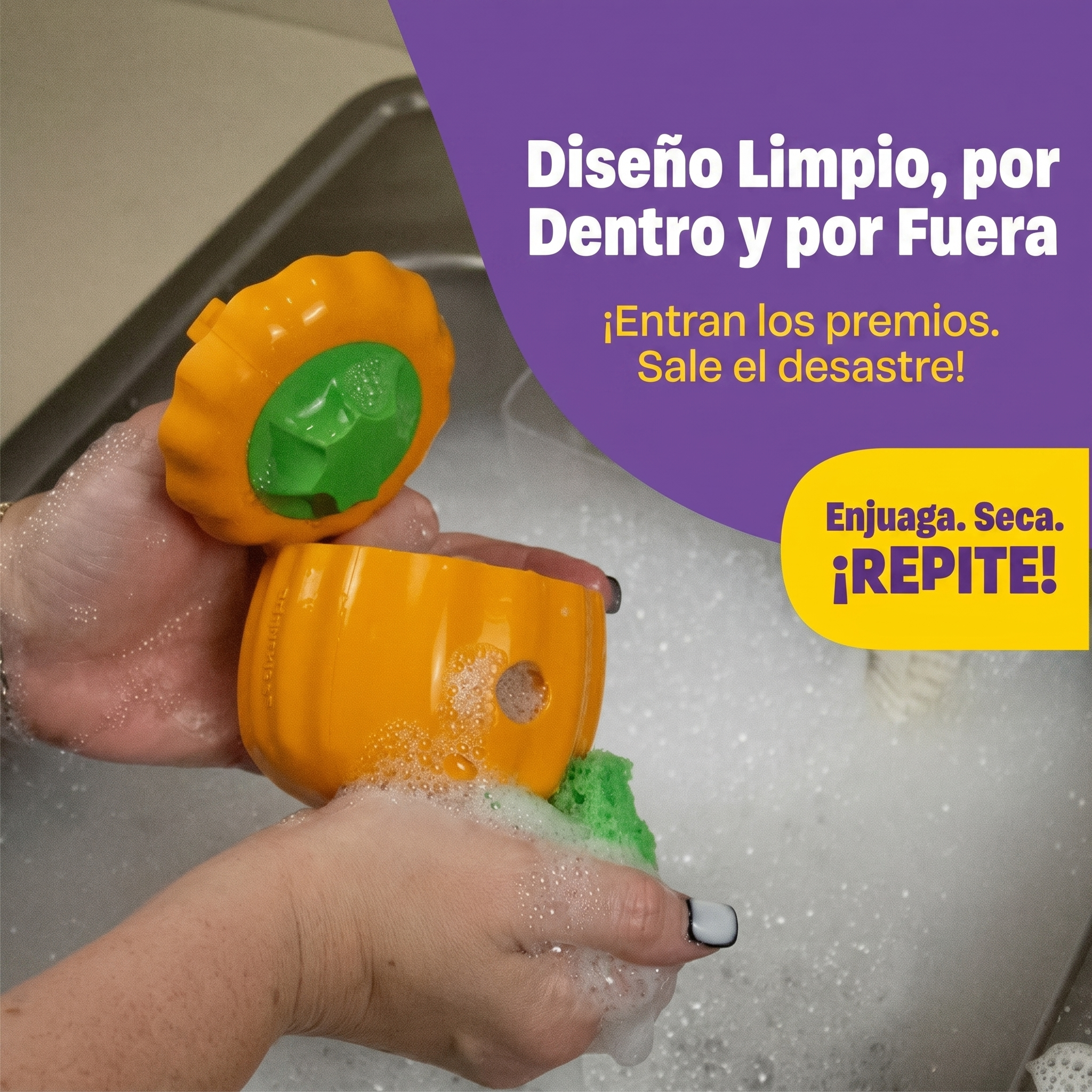 Dispensador de Premios para Perros Calabaza Tough & Tumble | Brightkins