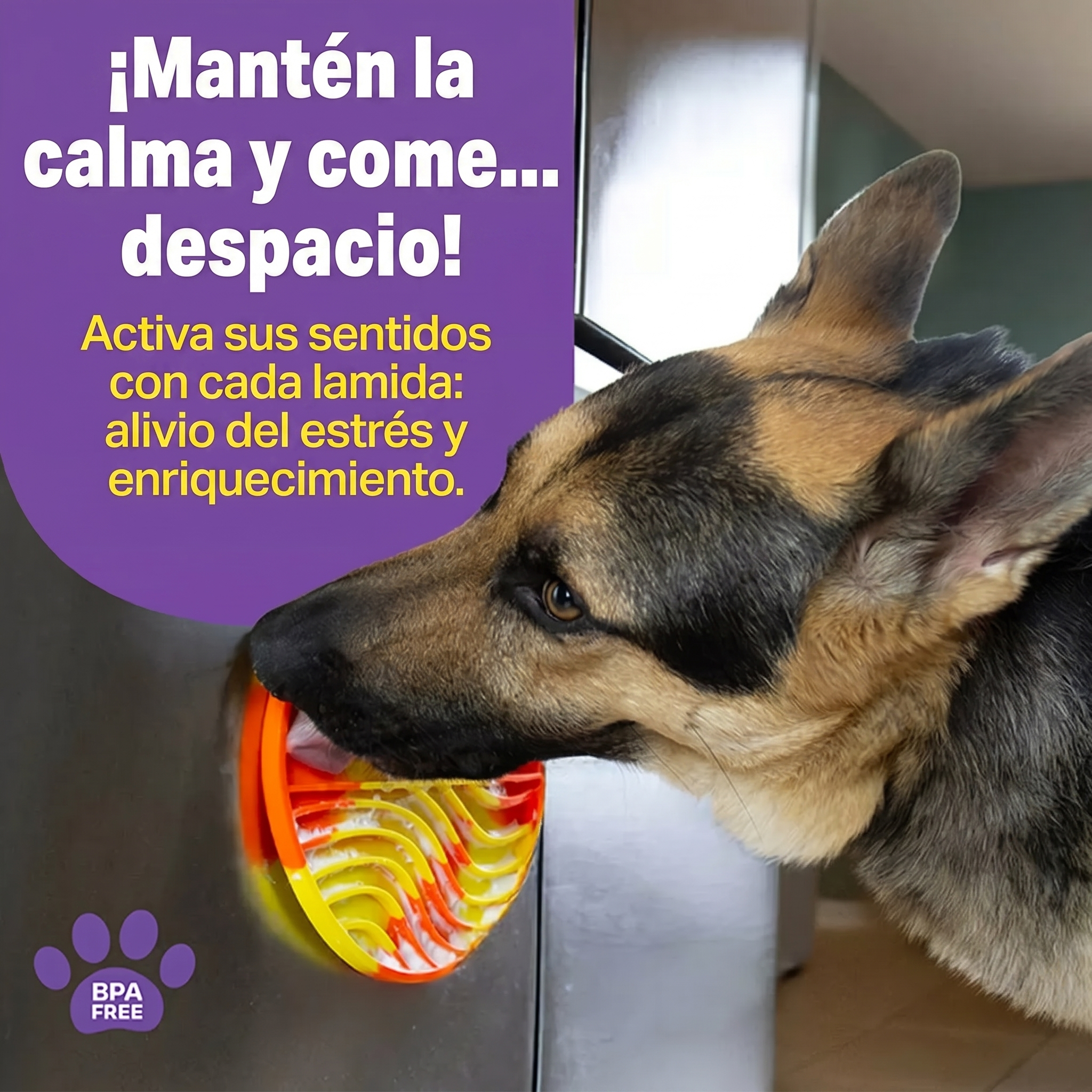 Tapete Lamedor para Perros y Gatos Tie Dye Circulo | Brightkins
