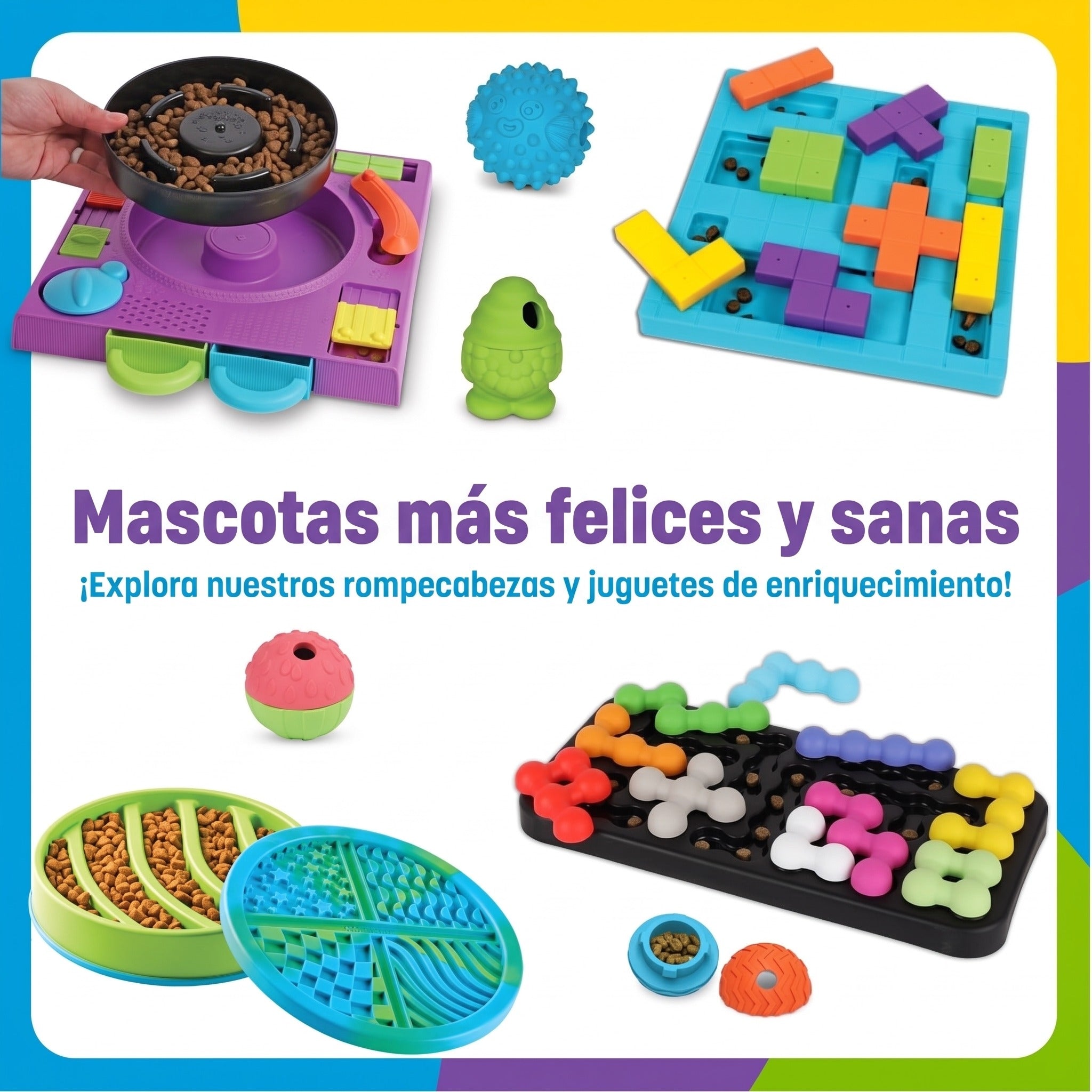 Juguete Rompecabezas para Perros Pup Pixel | Brightkins