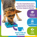 Comedero Lento 2 en 1 + Tapete Lamedor Cuadrado para Perros | Brightkins