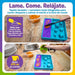 Comedero Lento 2 en 1 + Tapete Lamedor Cuadrado para Perros | Brightkins