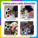 Tapete lamedor Balón de Fútbol para baño, cepillado y corte de uñas