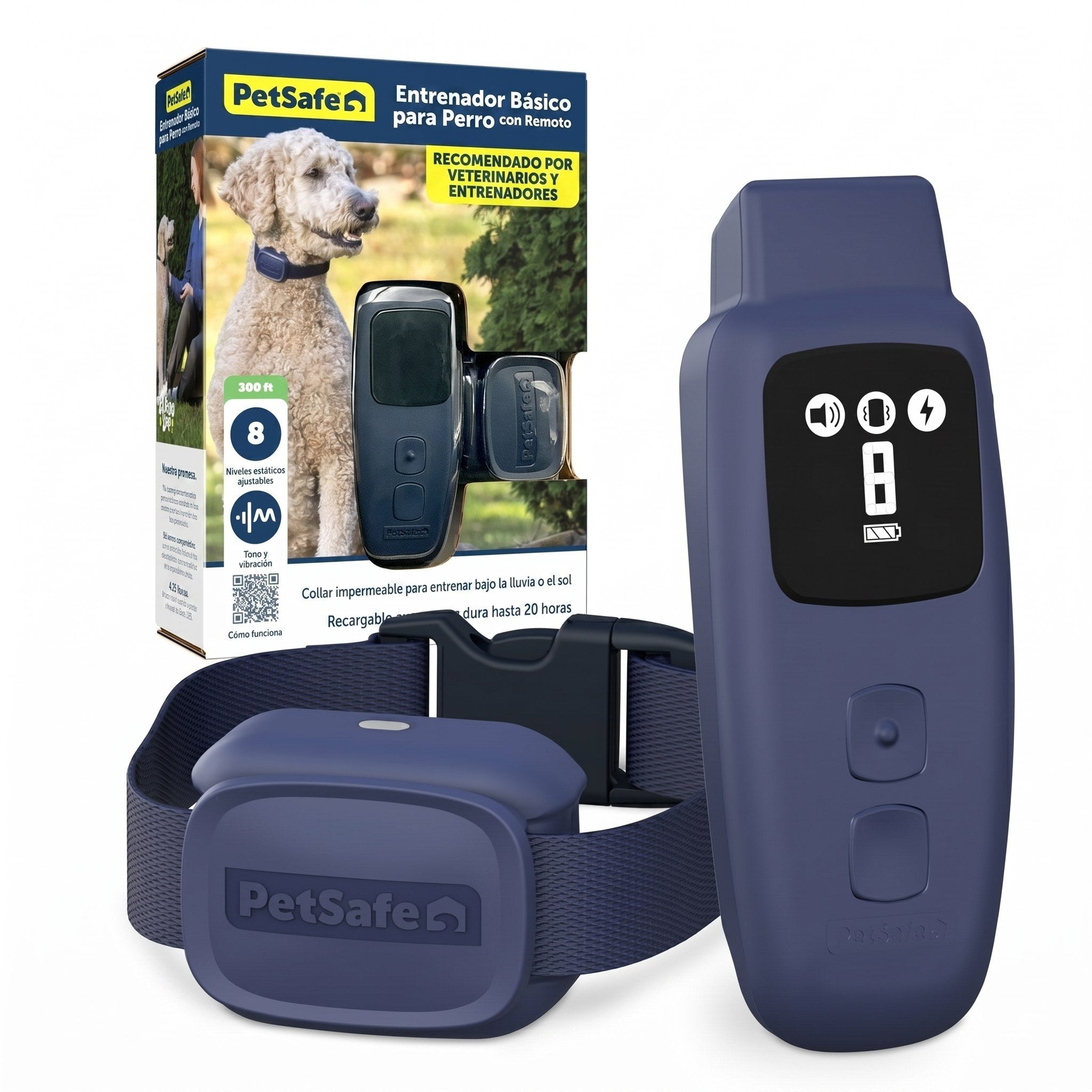 Collar de entrenamiento Basic Trainer PetSafe con control remoto