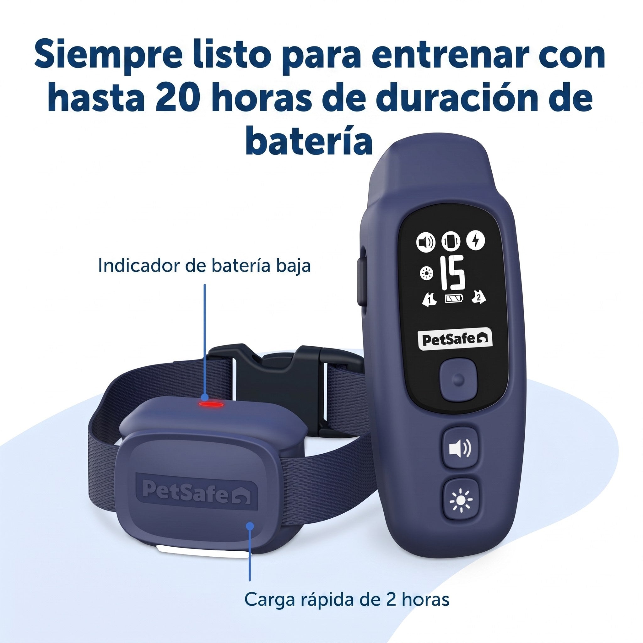 Partes del collar y control Core Trainer