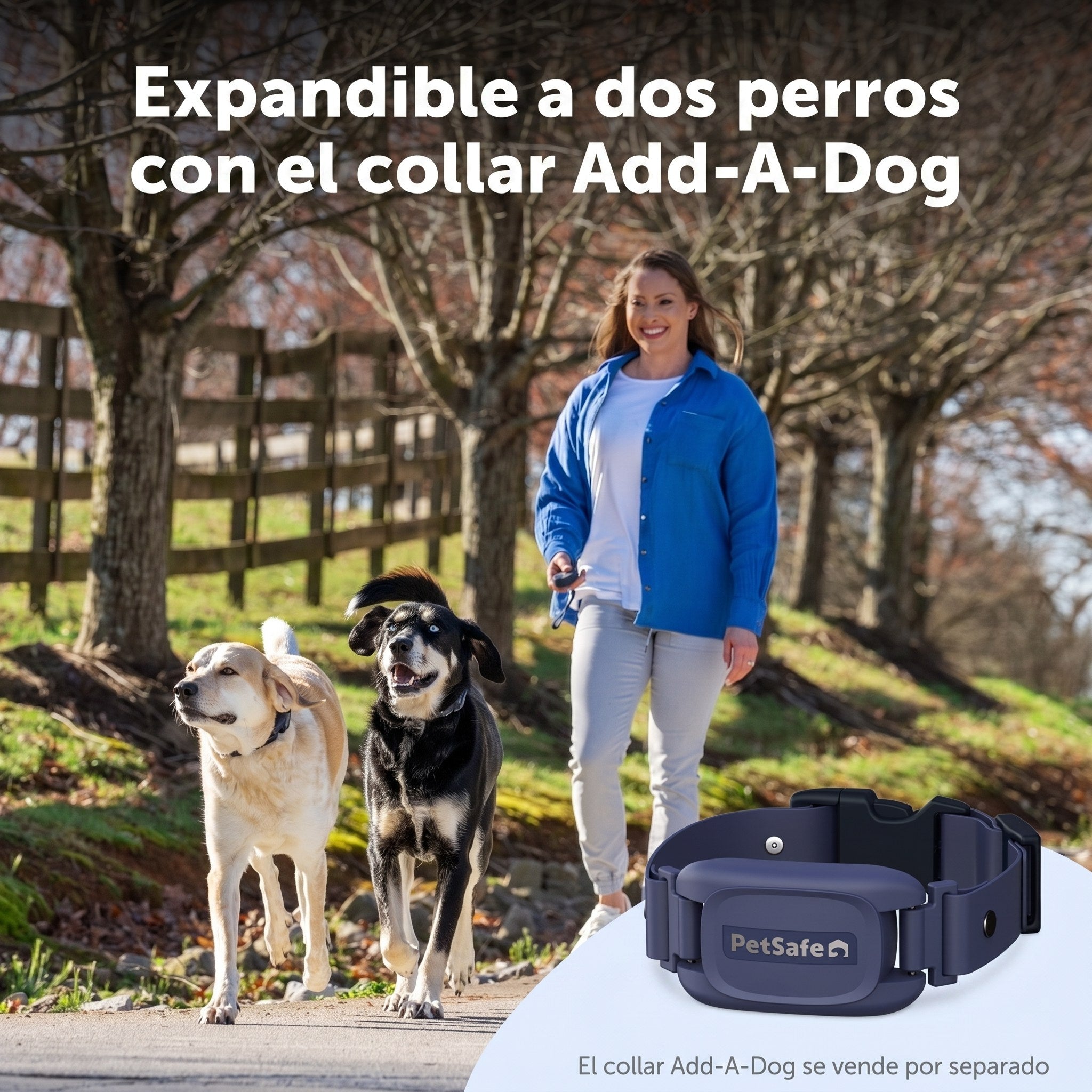 Entrena a dos perros con Add-A-Dog