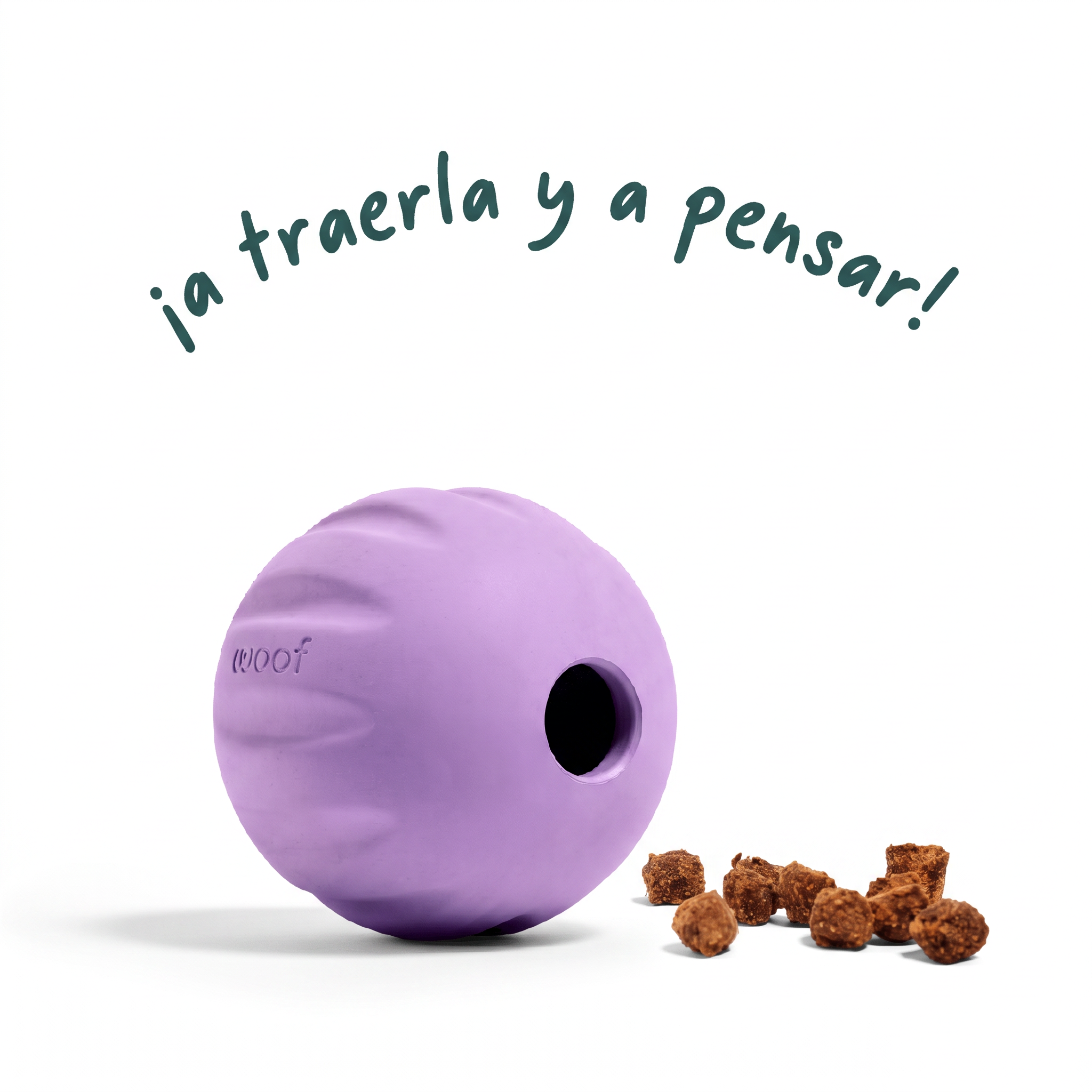 Flyball de Woof color lavanda