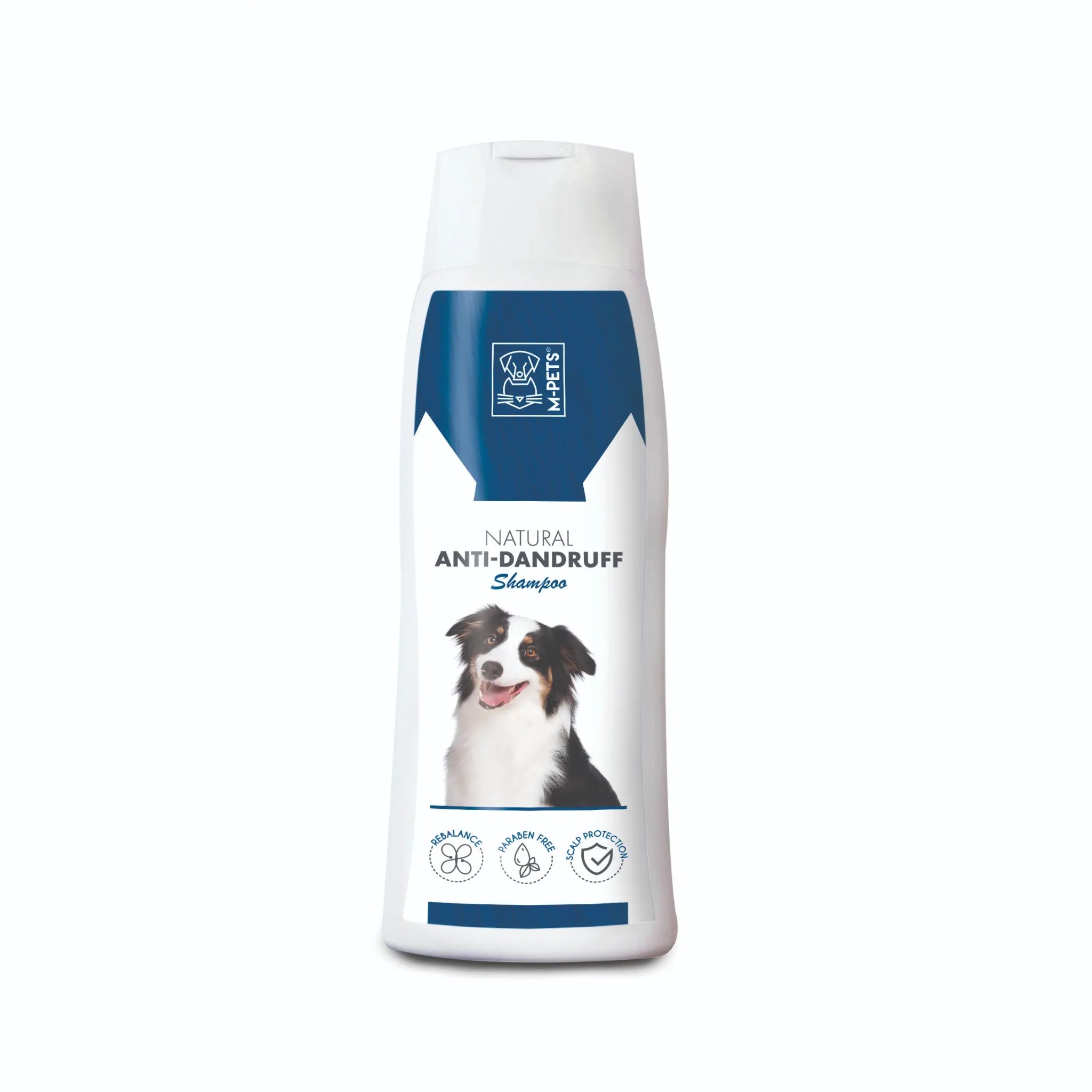 Shampoo Natural Anti-Caspa para Perro - 250ml | M-PETS con Ingredientes Reparadores