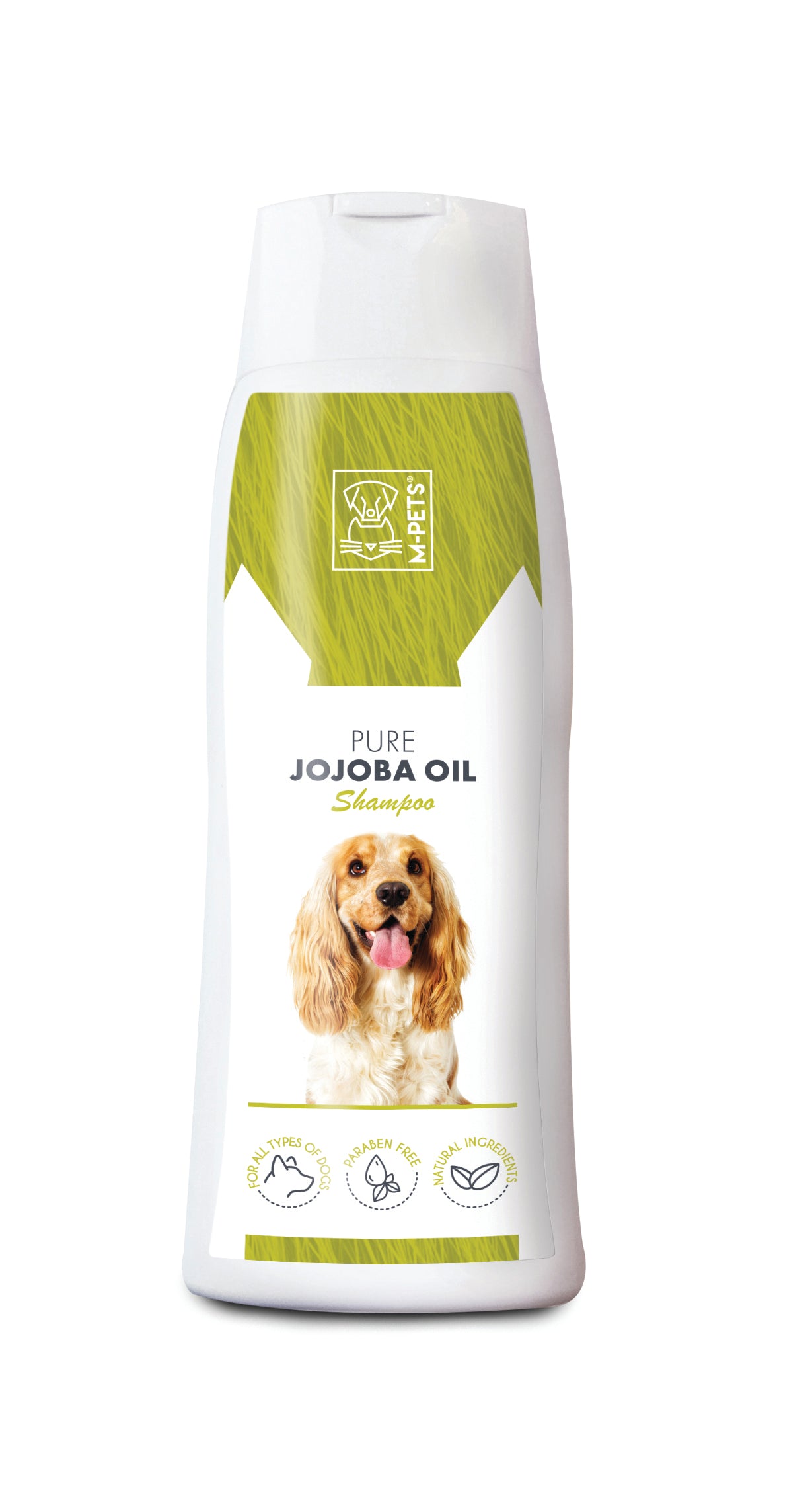 Shampoo Nutritivo con Aceite de Jojoba Puro para Perros - 250ml | M-PETS