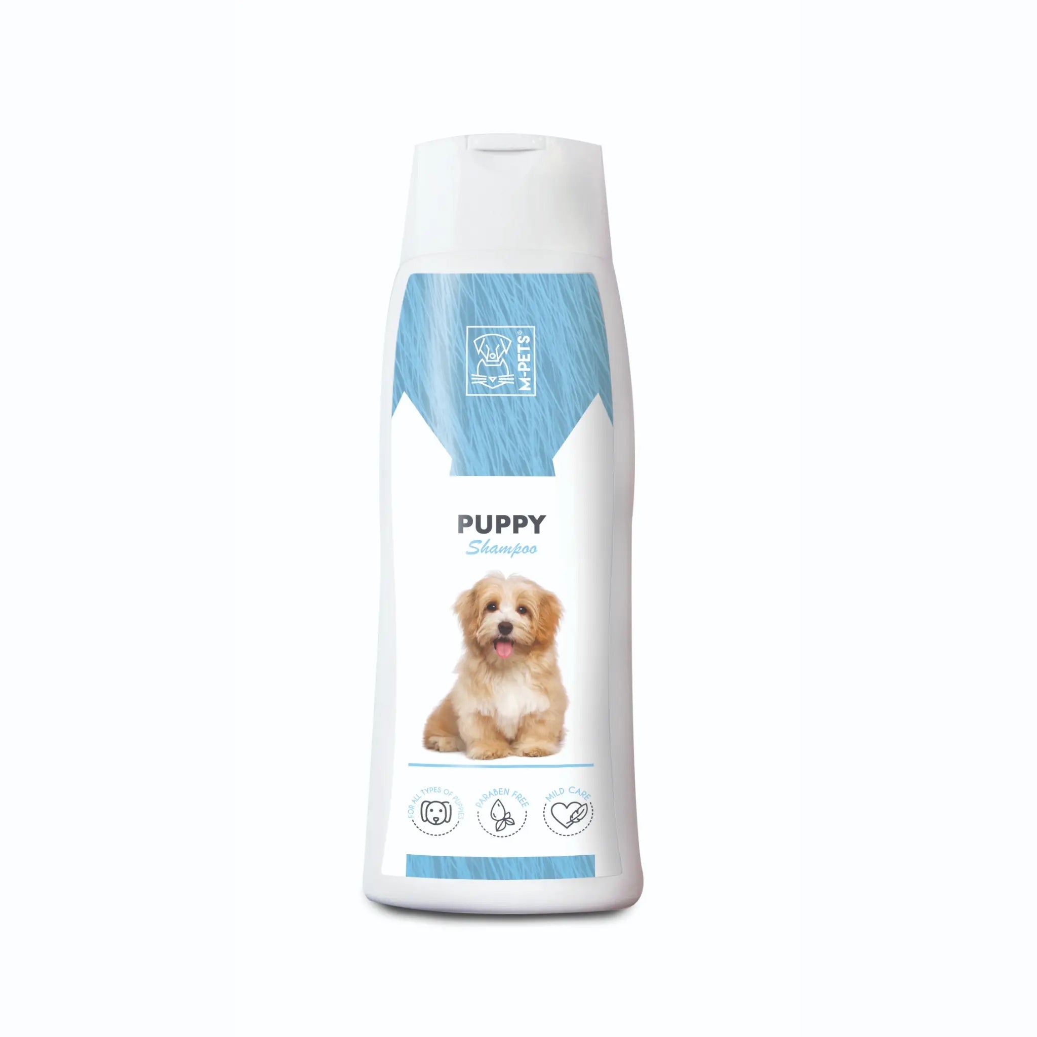 Shampoo Suave para Cachorros - 250ml | M-PETS con Extractos Naturales y Vitaminas