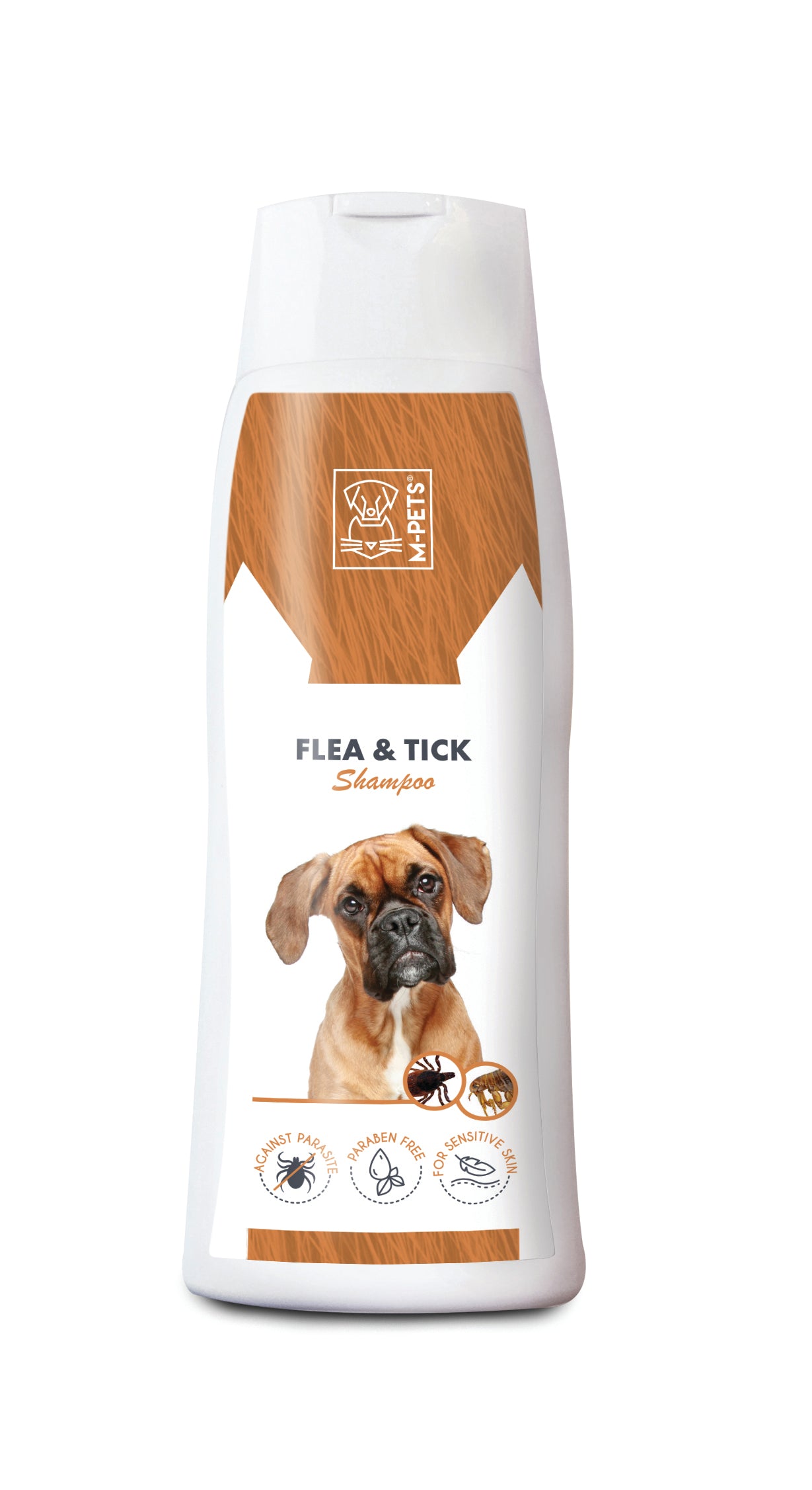 Shampoo Antipulgas y Garrapatas con Aceite de Neem para Perro - 250ml | M-PETS