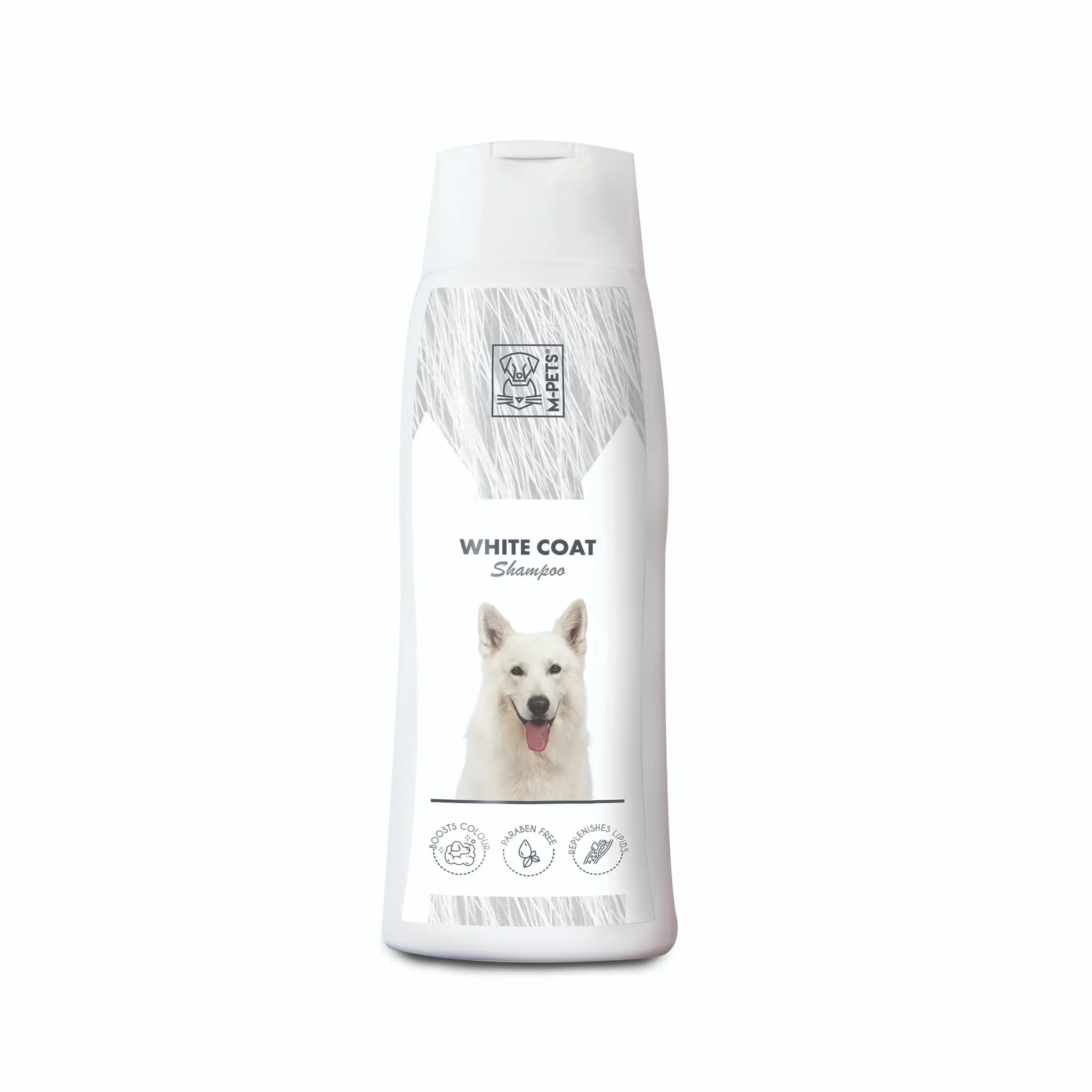 Shampoo para Pelo Blanco y Claro para Perro - 250ml | M-PETS