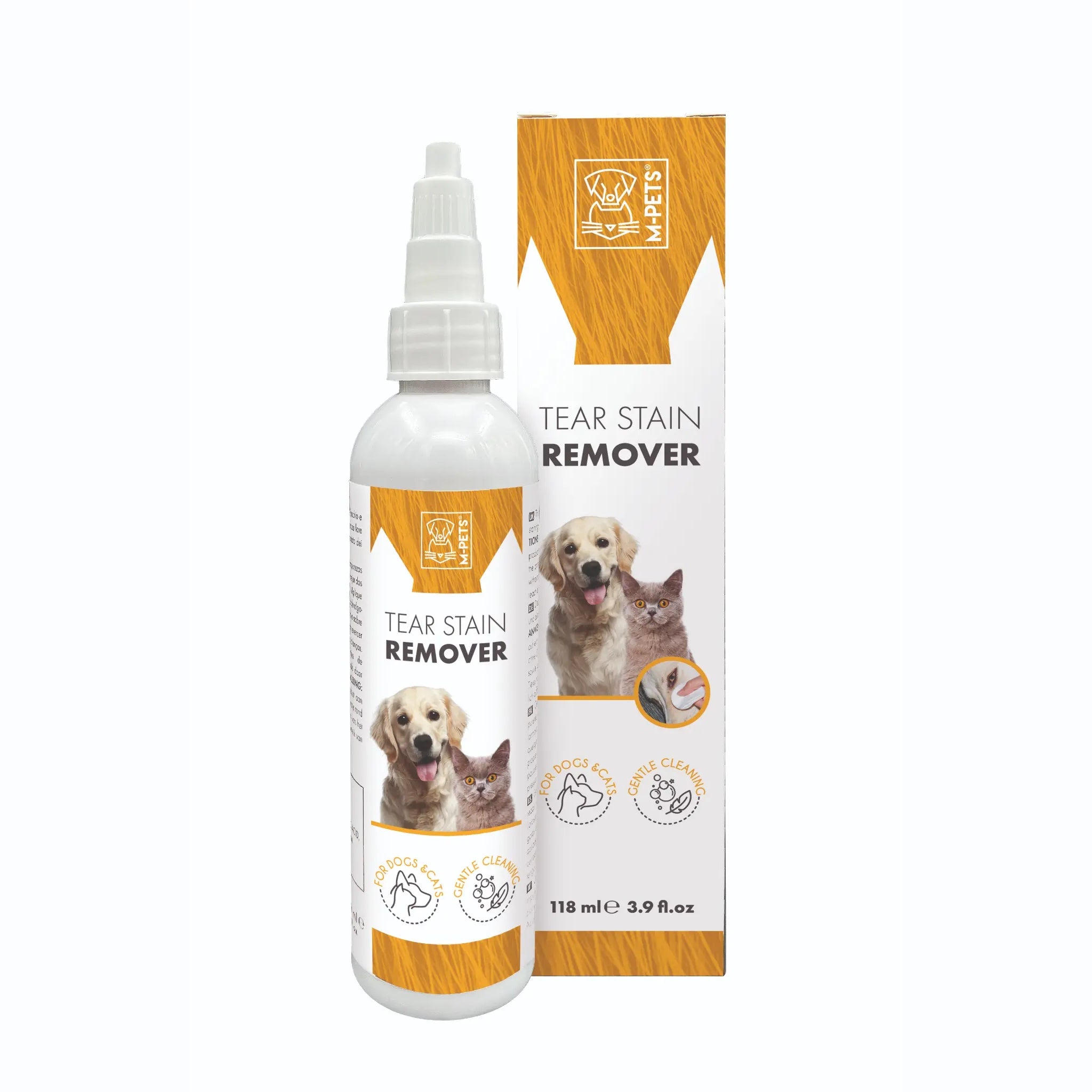 Removedor de Manchas de Lágrimas para Perro - Limpieza Suave de Ojos | 118ml | M-PETS