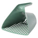 Pala y Cernidor Scoop & Sift con Asa Superior para Arenero - Verde (Soft Green)