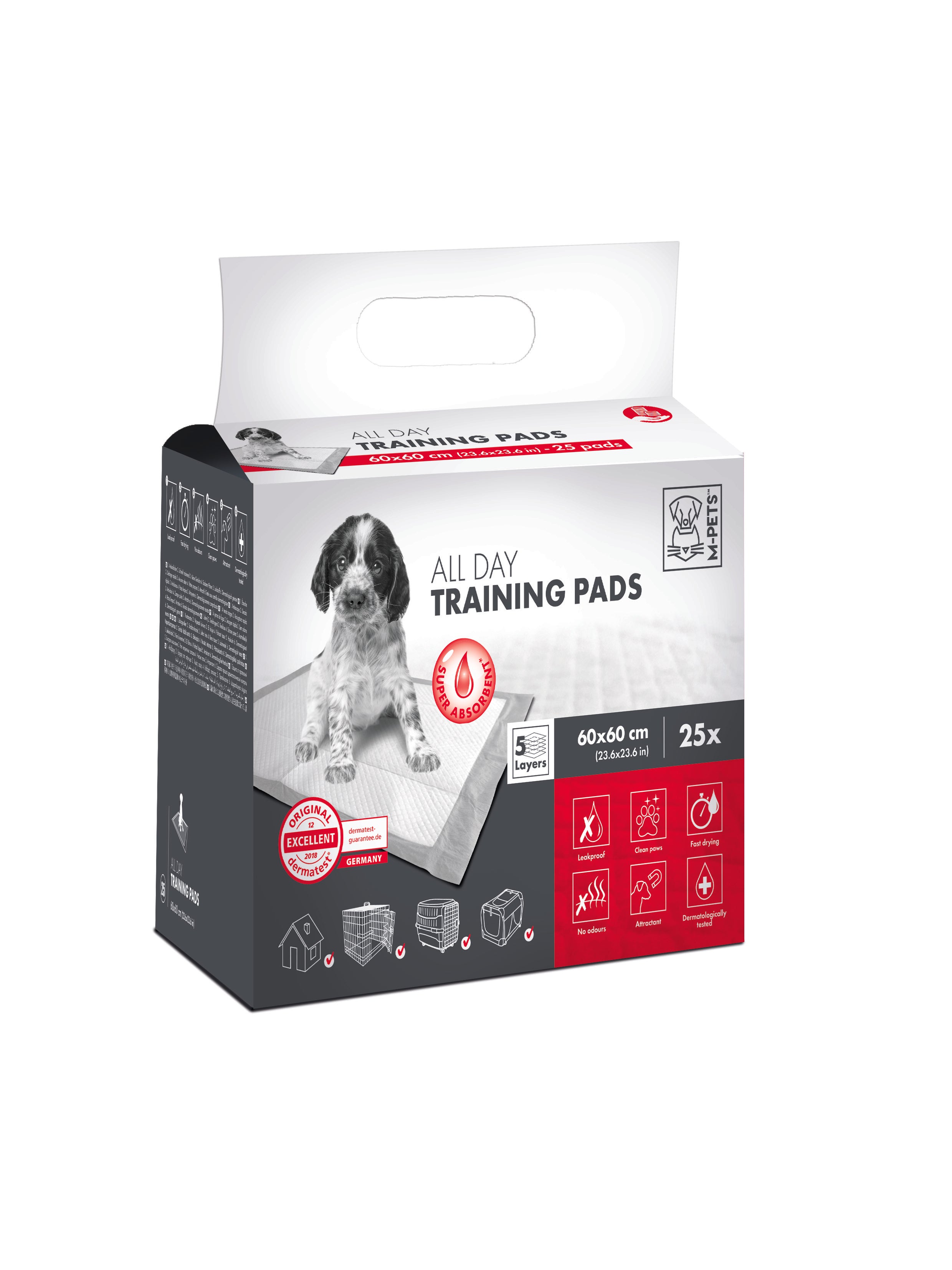Tapetes Entrenadores All Day – Protección Todo el Día con Absorción Continua | M‑PETS®