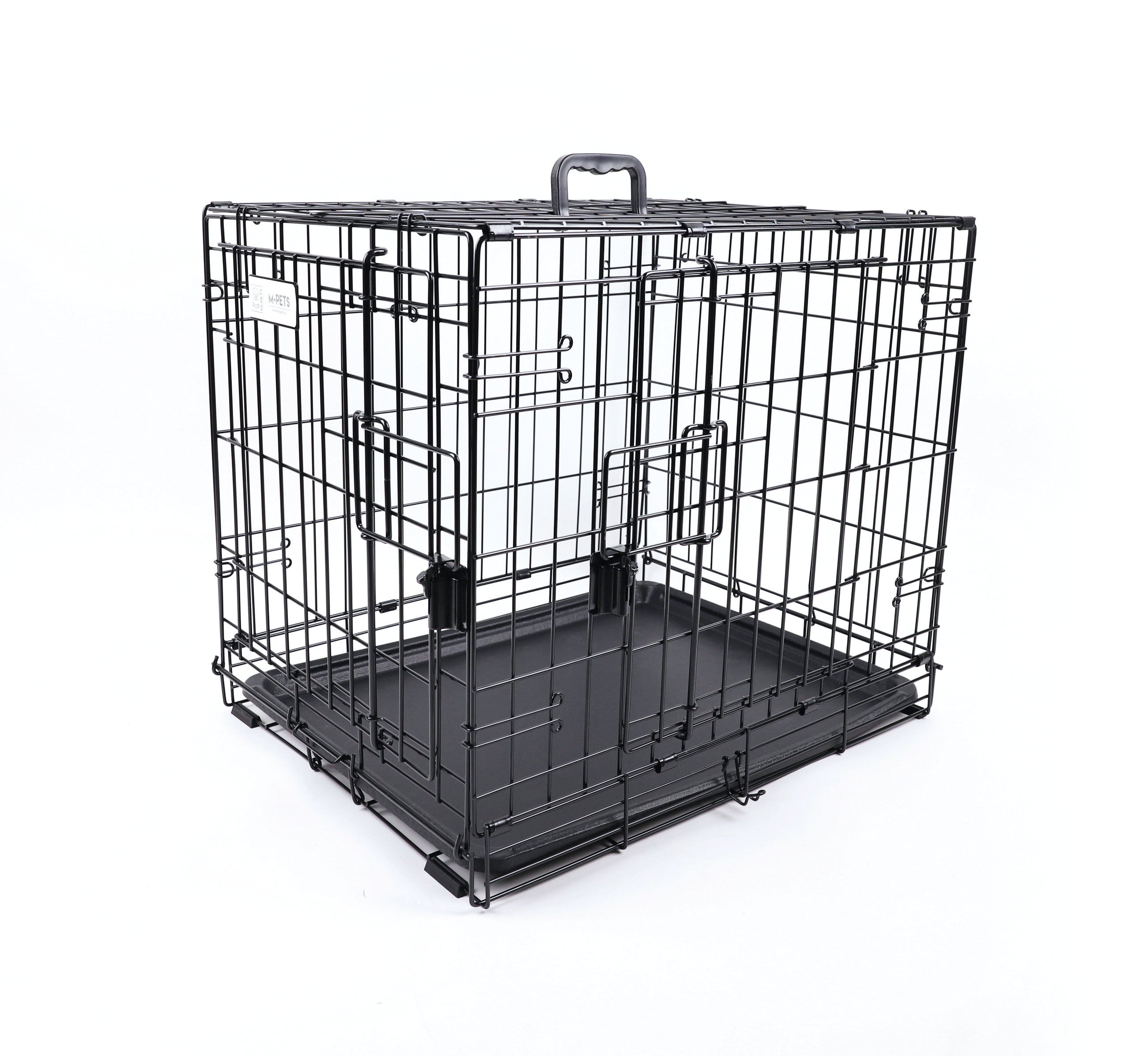 Jaula Plegable de Entrenamiento de Alambre VOYAGER con Cerradura SECURO para Perro | M-PETS