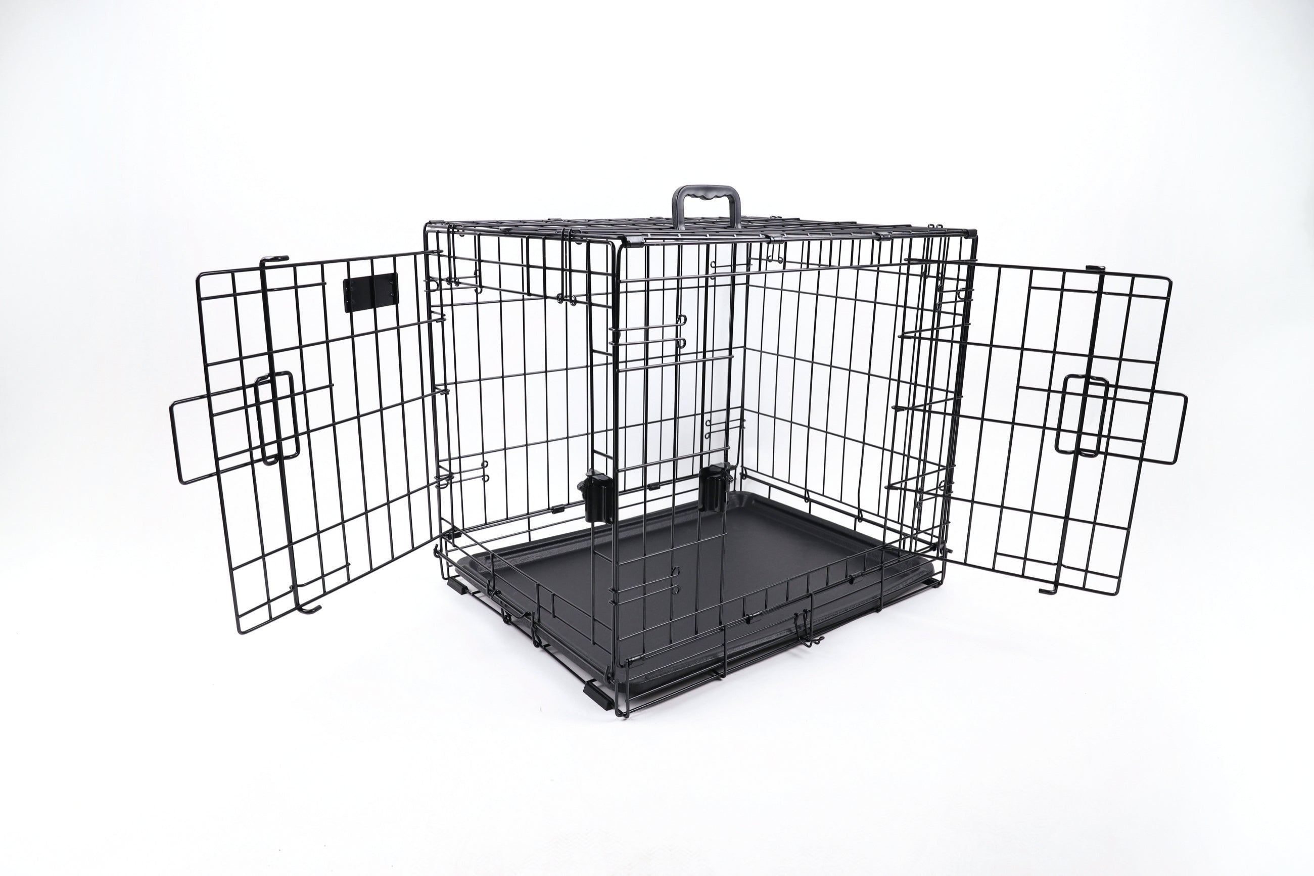 Jaula Plegable de Entrenamiento de Alambre VOYAGER con Cerradura SECURO para Perro | M-PETS
