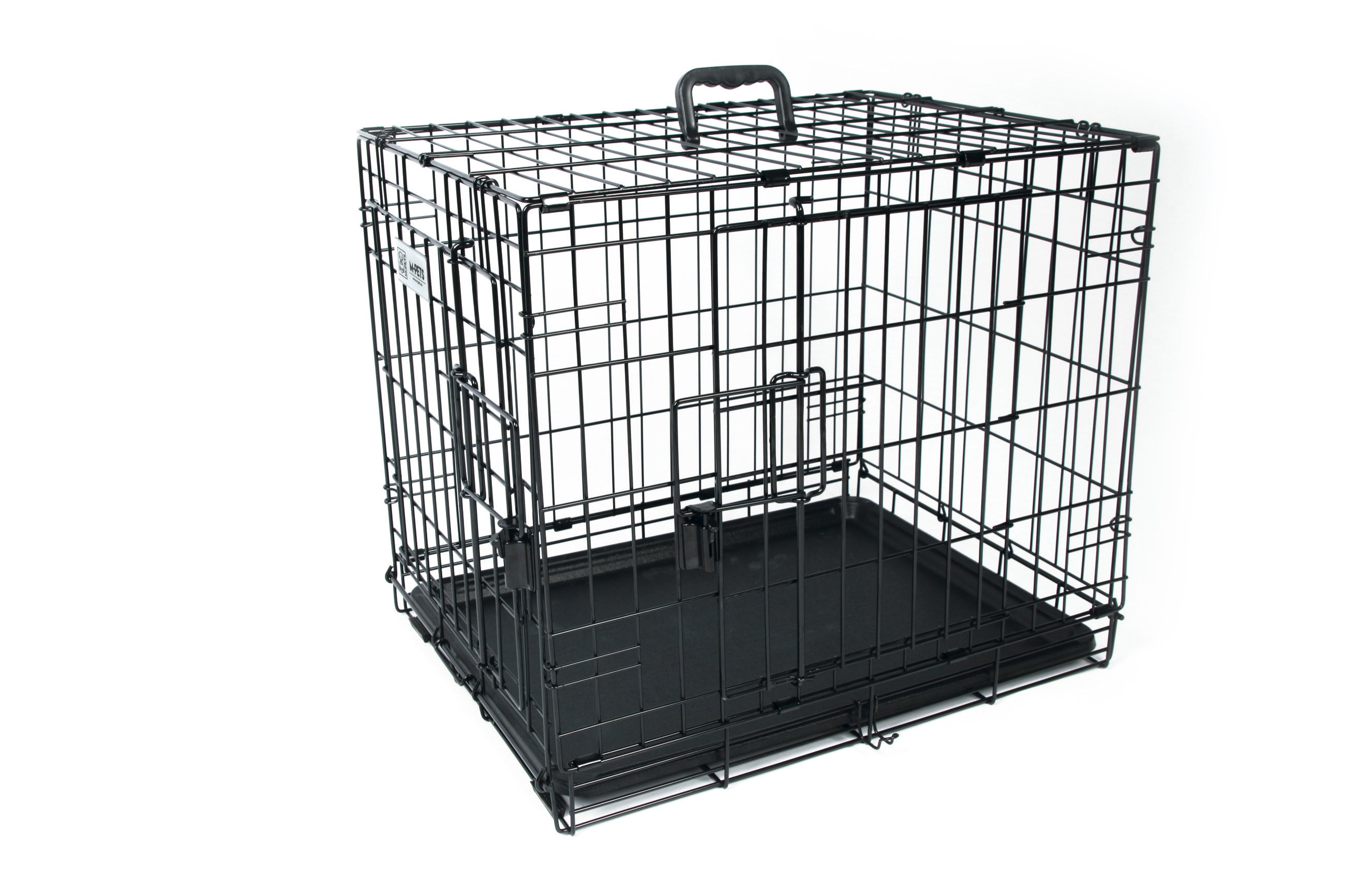 Jaula Plegable de Entrenamiento de Alambre VOYAGER con Cerradura SECURO para Perro | M-PETS