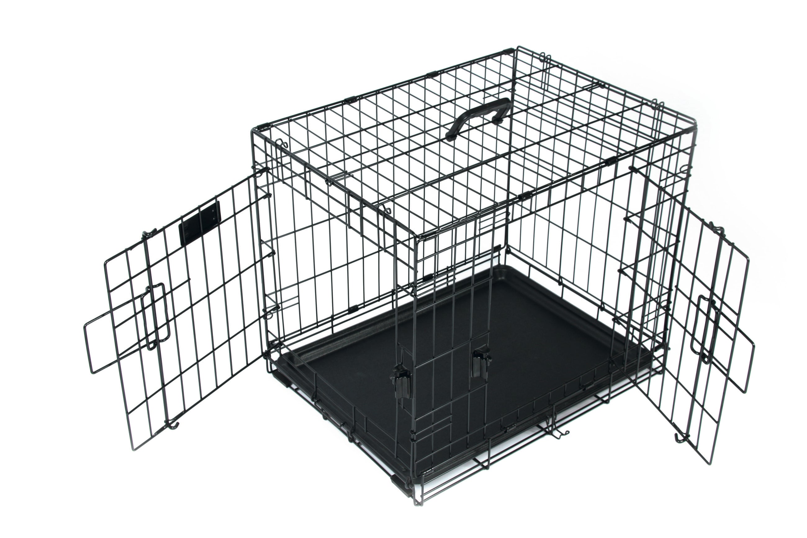 Jaula Plegable de Entrenamiento de Alambre VOYAGER con Cerradura SECURO para Perro | M-PETS