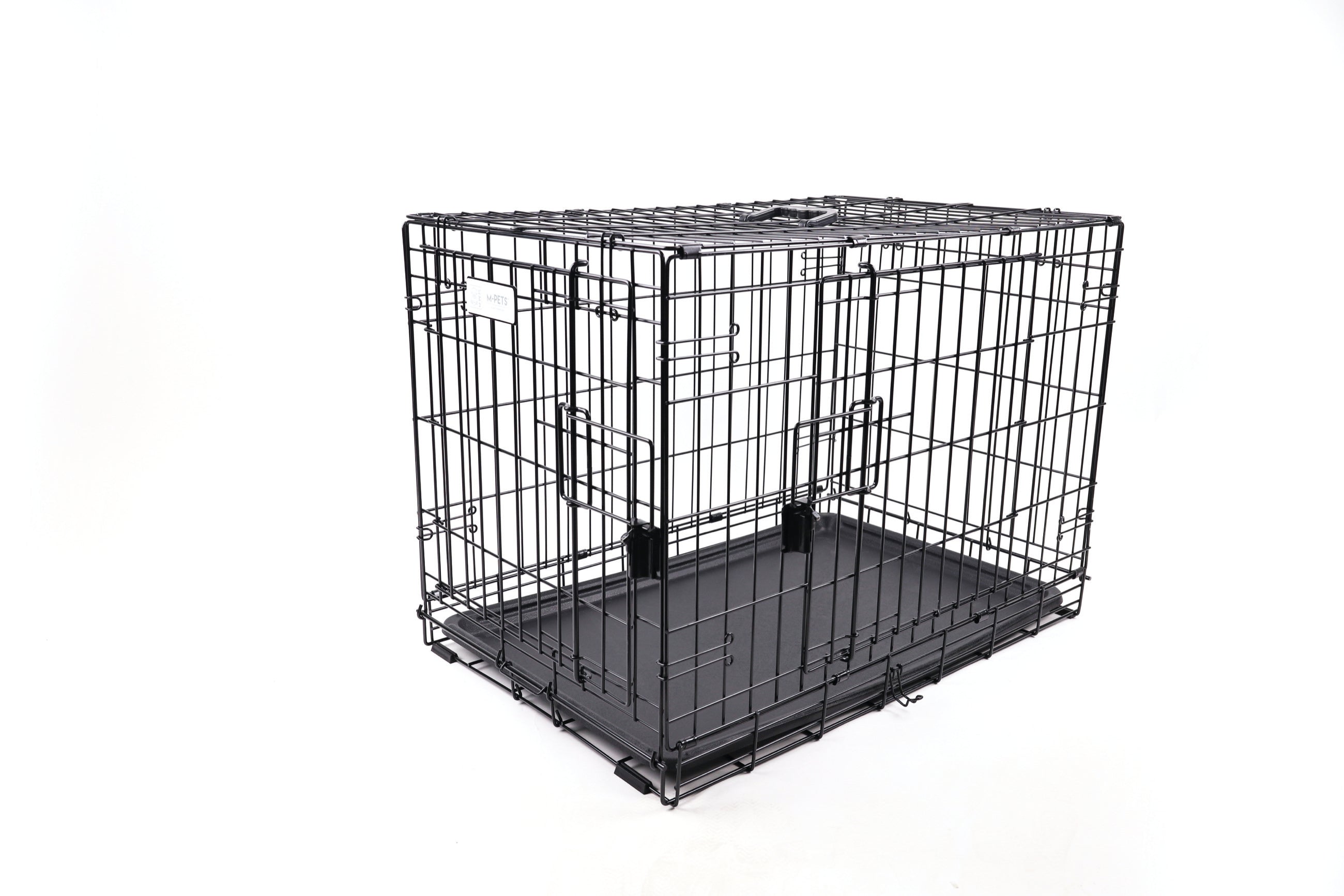 Jaula Plegable de Entrenamiento de Alambre VOYAGER con Cerradura SECURO para Perro | M-PETS