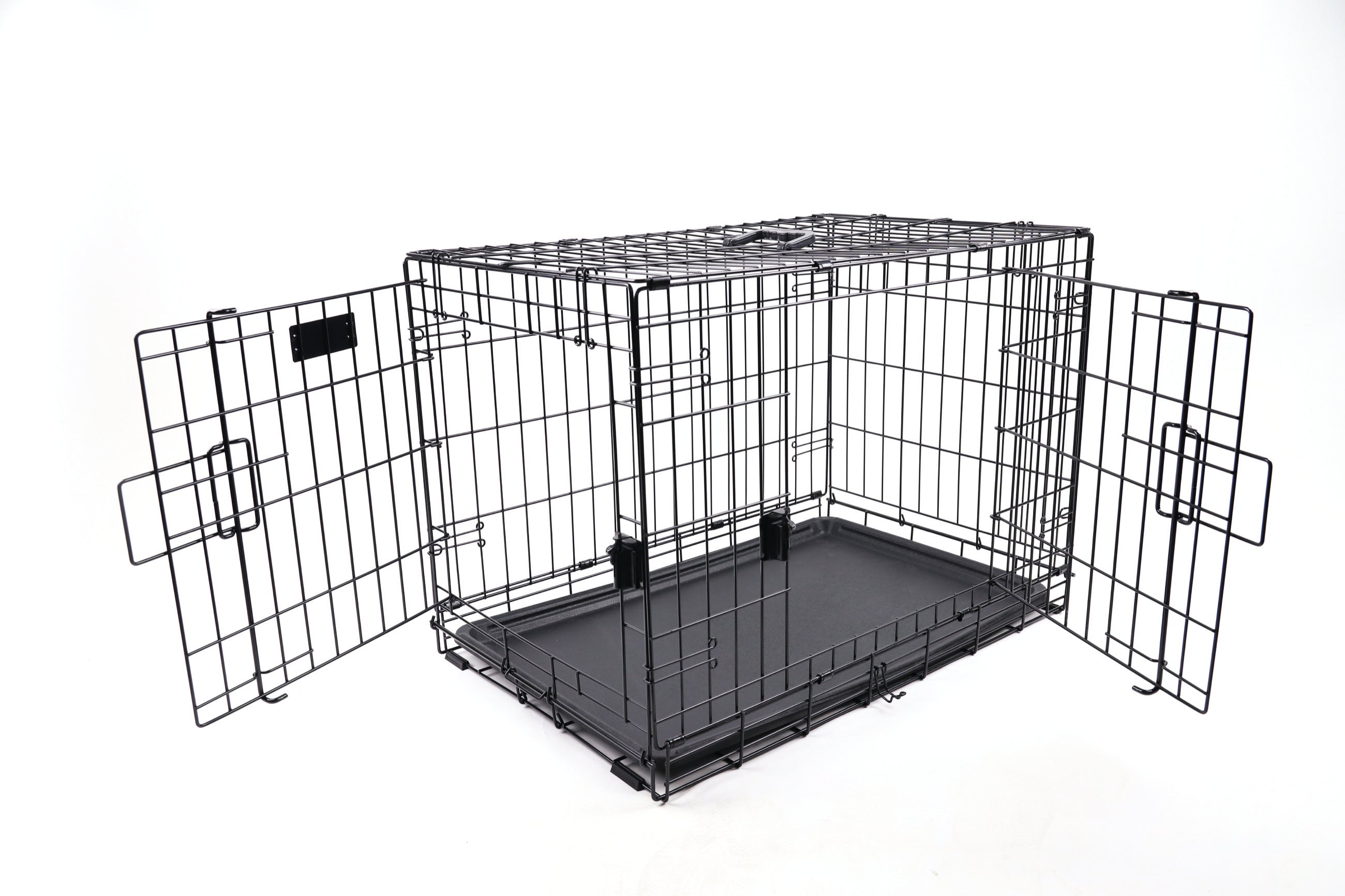 Jaula Plegable de Entrenamiento de Alambre VOYAGER con Cerradura SECURO para Perro | M-PETS