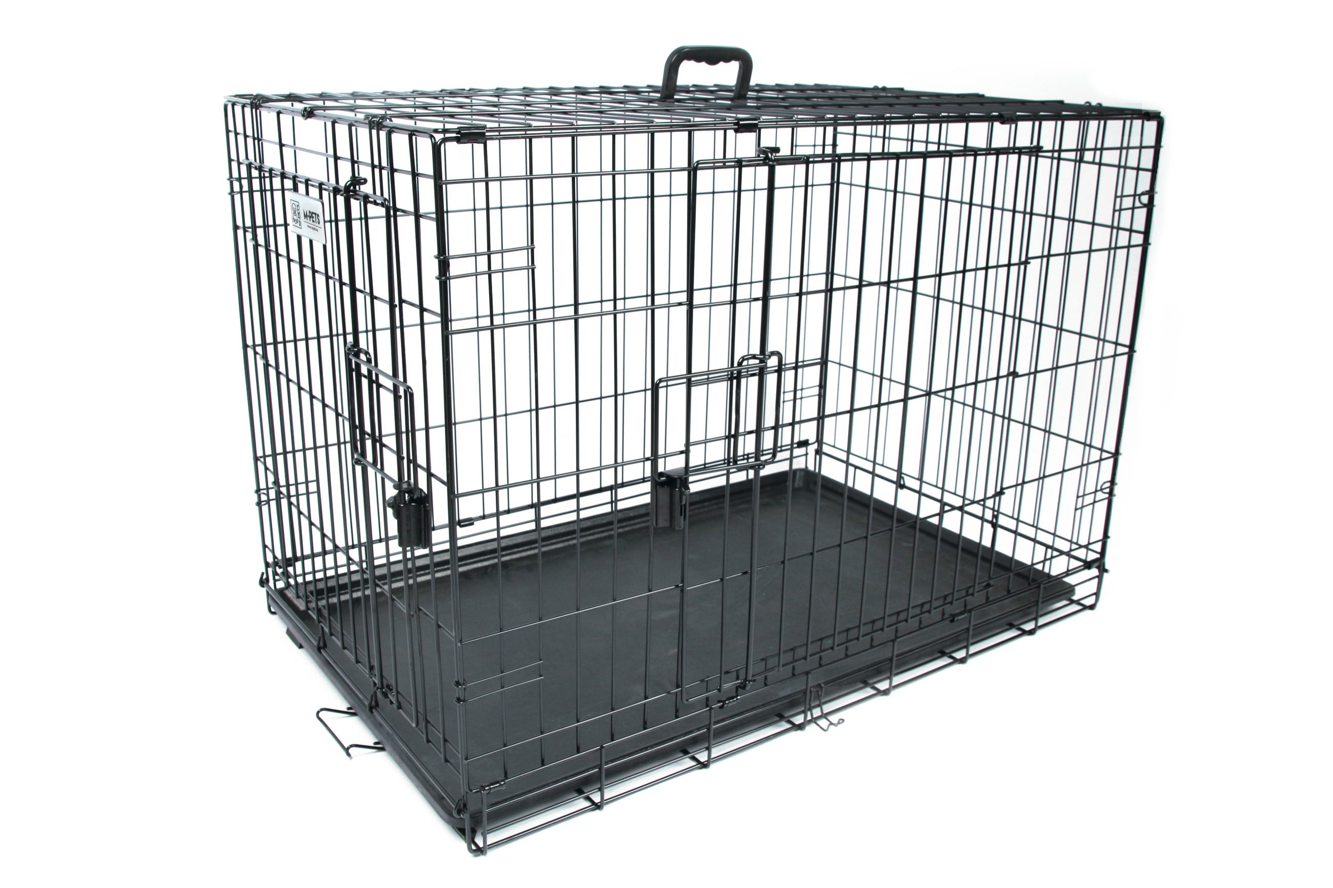 Jaula Plegable de Entrenamiento de Alambre VOYAGER con Cerradura SECURO para Perro | M-PETS