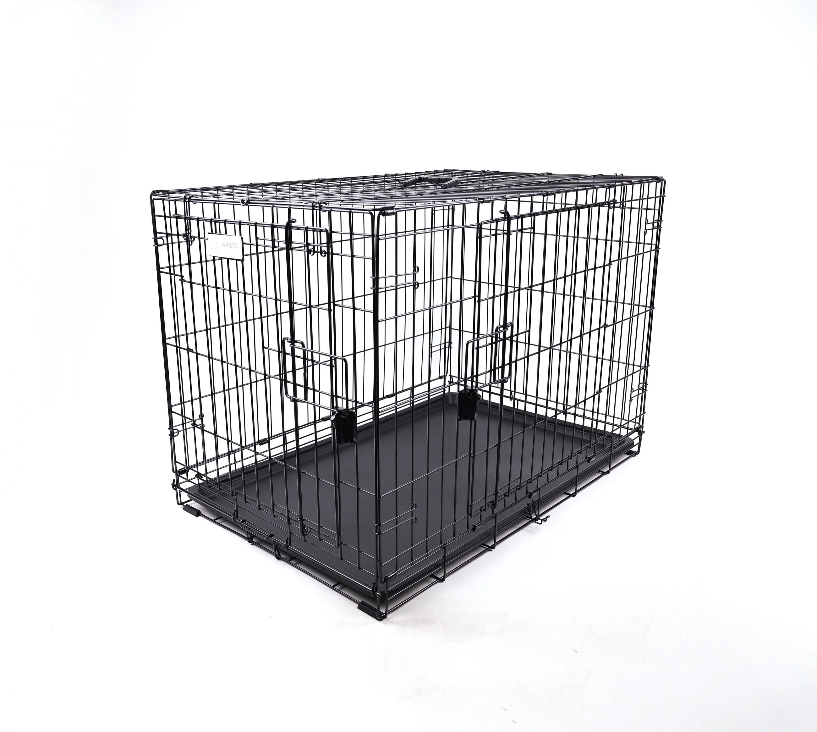 Jaula Plegable de Entrenamiento de Alambre VOYAGER con Cerradura SECURO para Perro | M-PETS