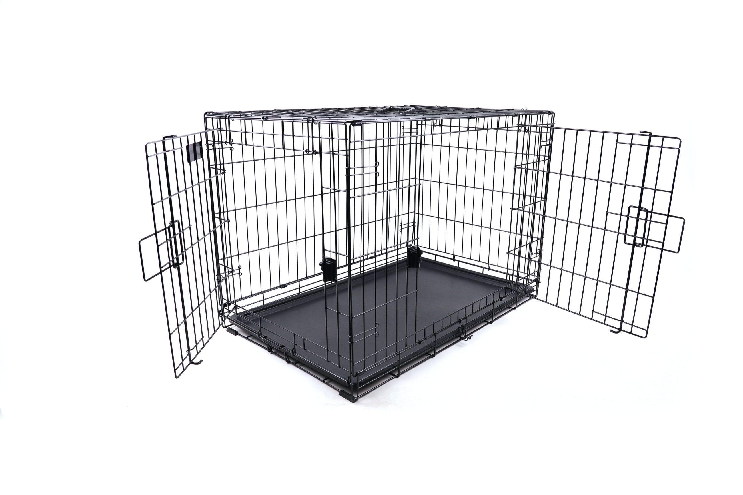 Jaula Plegable de Entrenamiento de Alambre VOYAGER con Cerradura SECURO para Perro | M-PETS