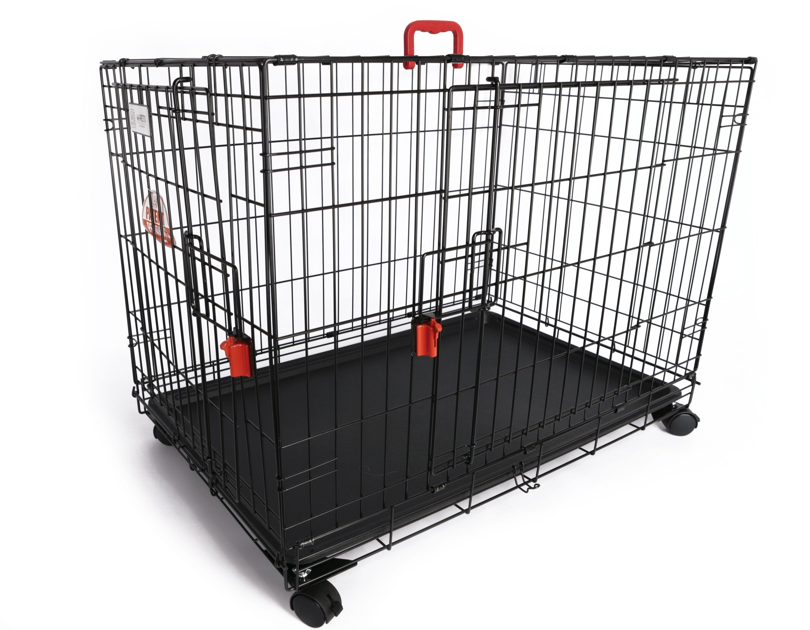 Jaula Plegable de Entrenamiento de Alambre VOYAGER con Cerradura SECURO para Perro | M-PETS