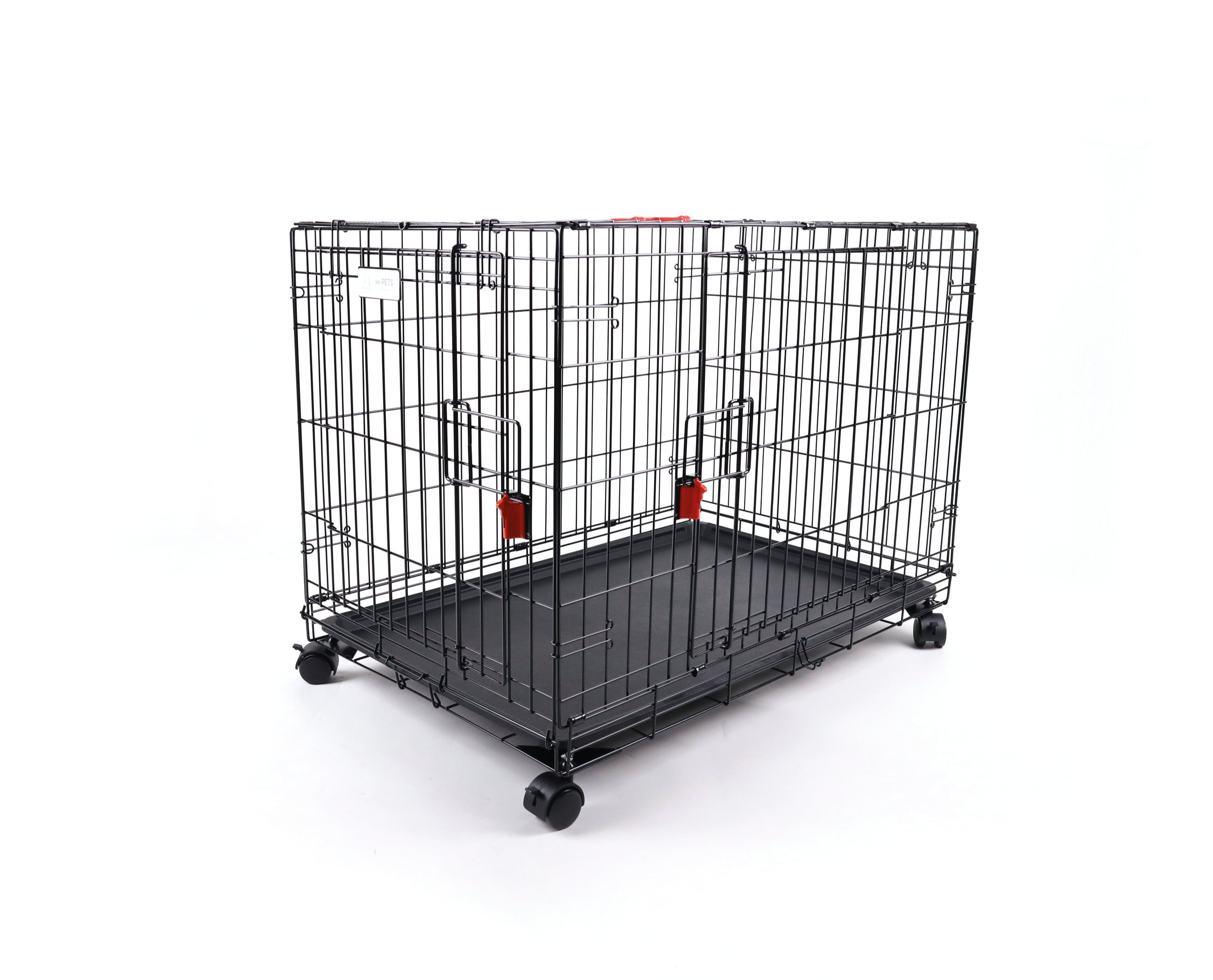 Jaula Plegable de Entrenamiento de Alambre VOYAGER con Cerradura SECURO para Perro | M-PETS