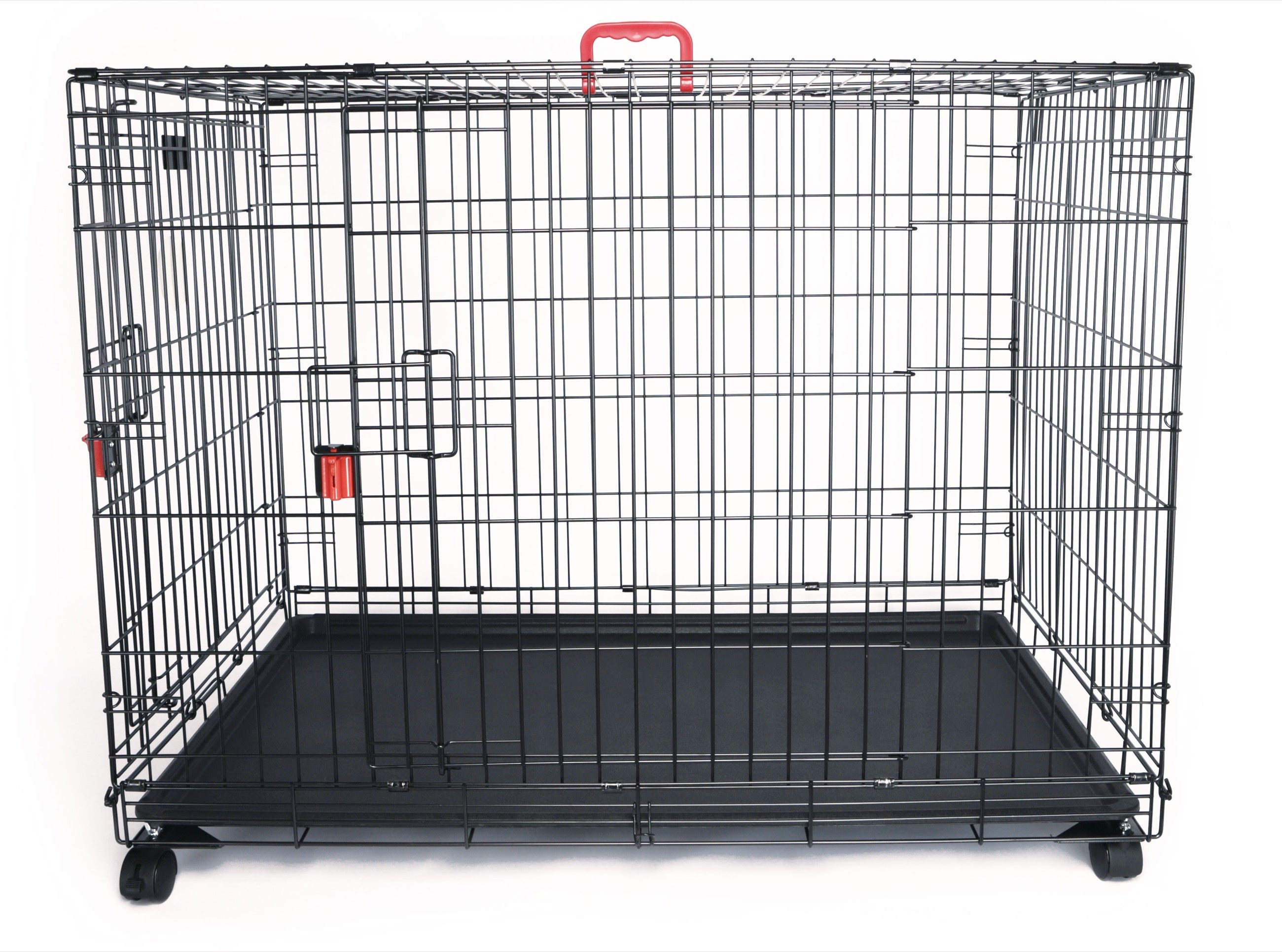 Jaula Plegable de Entrenamiento de Alambre VOYAGER con Cerradura SECURO para Perro | M-PETS